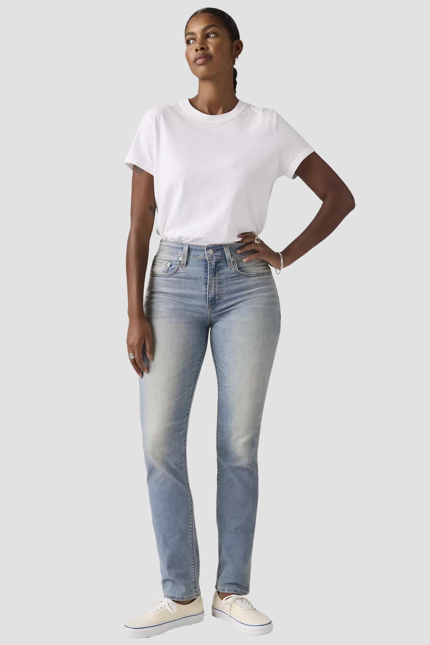 Жіночі блакитні джинси 724™ High Rise Levi’s® 18883;0441