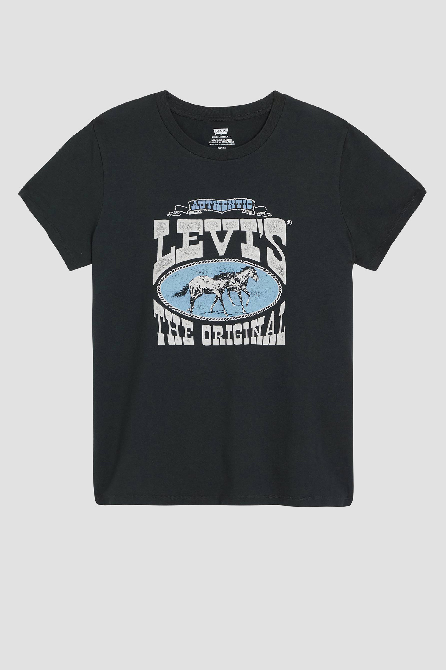 Женская черная футболка Levi’s® 17369;3023