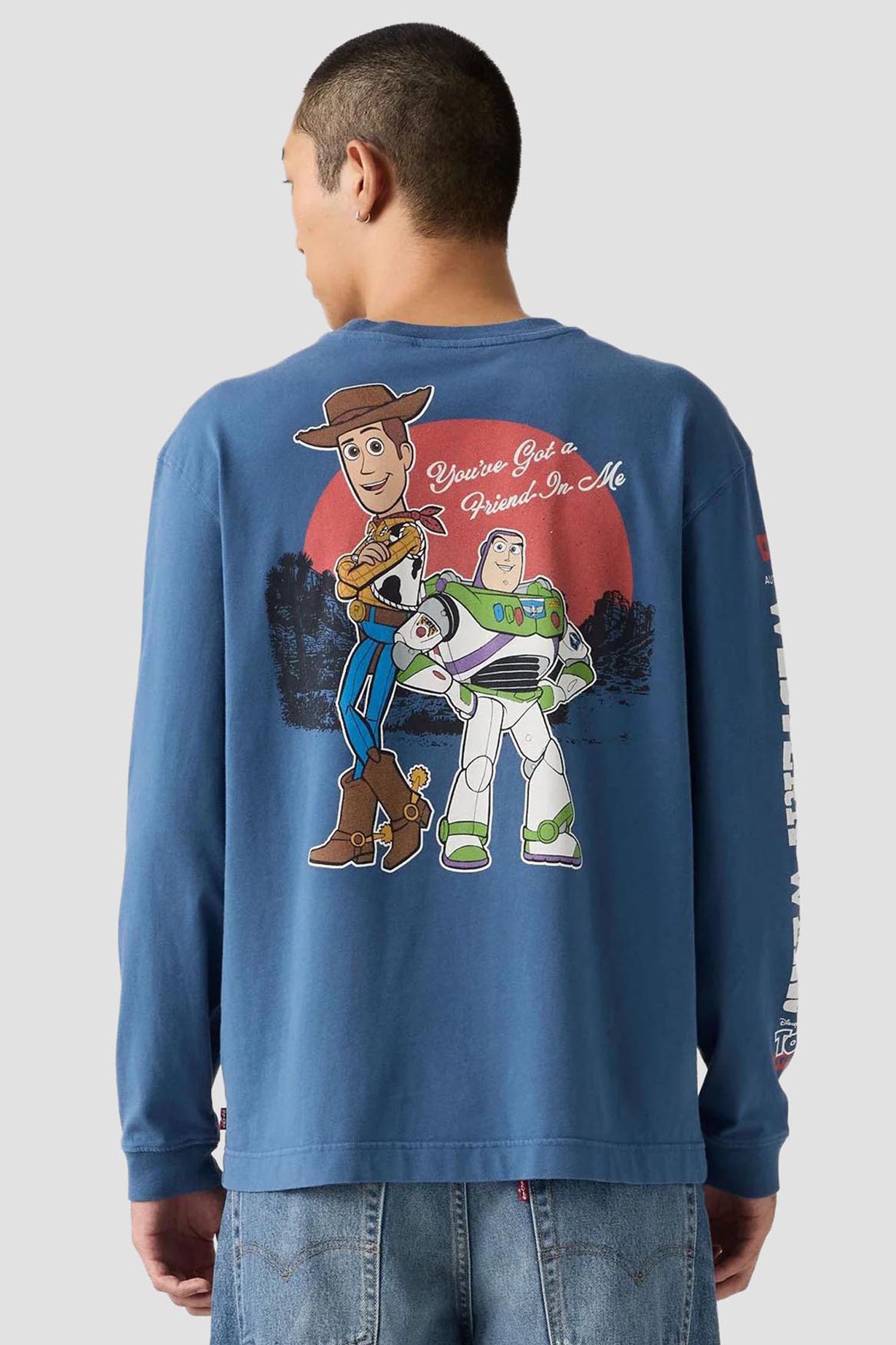 Мужской синий лонгслив Levi's® x Toy Story Levi’s® 0034Q;0000