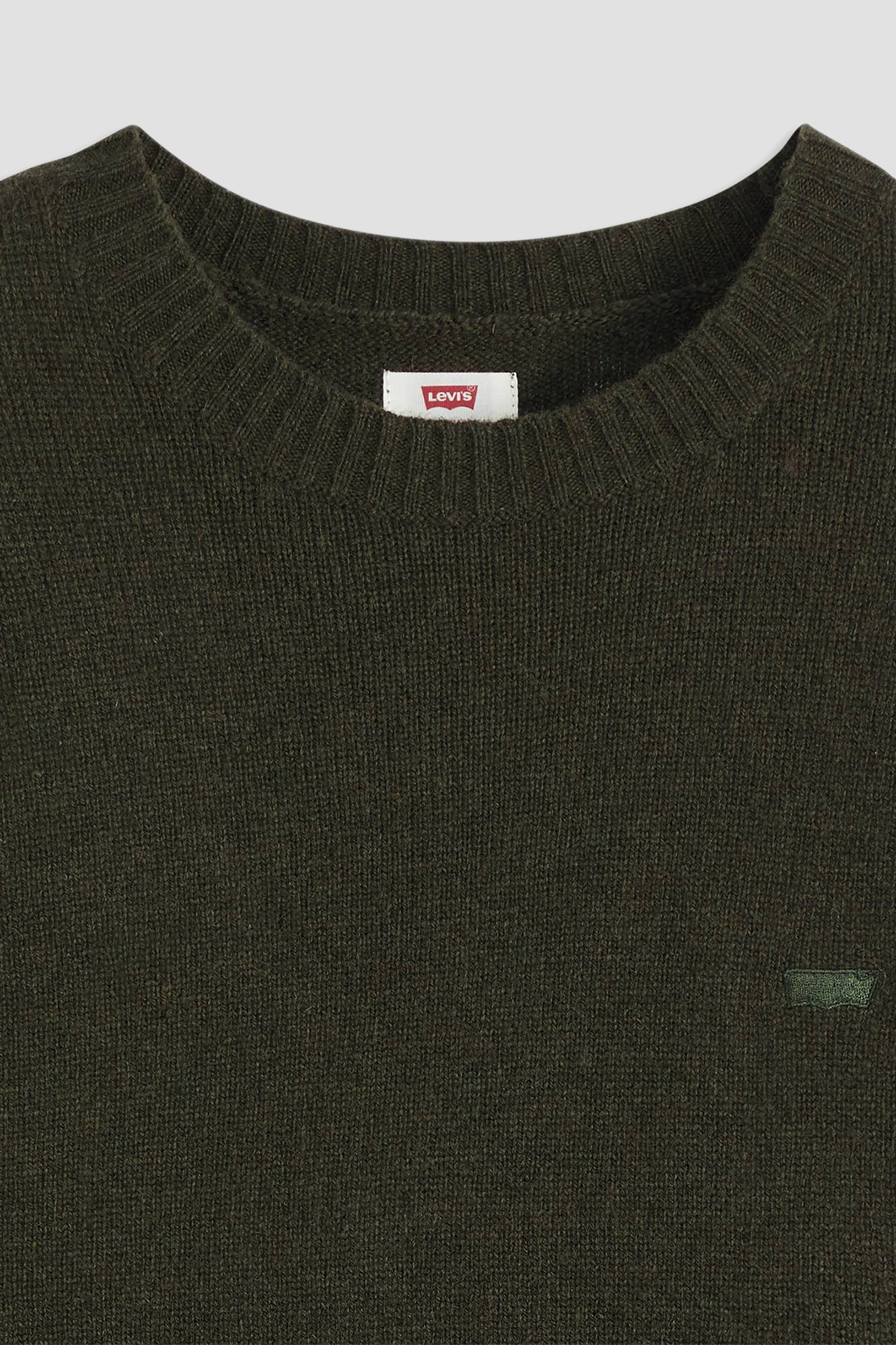 Мужской темно-зеленый шерстяной джемпер Levi’s® A4320;0025