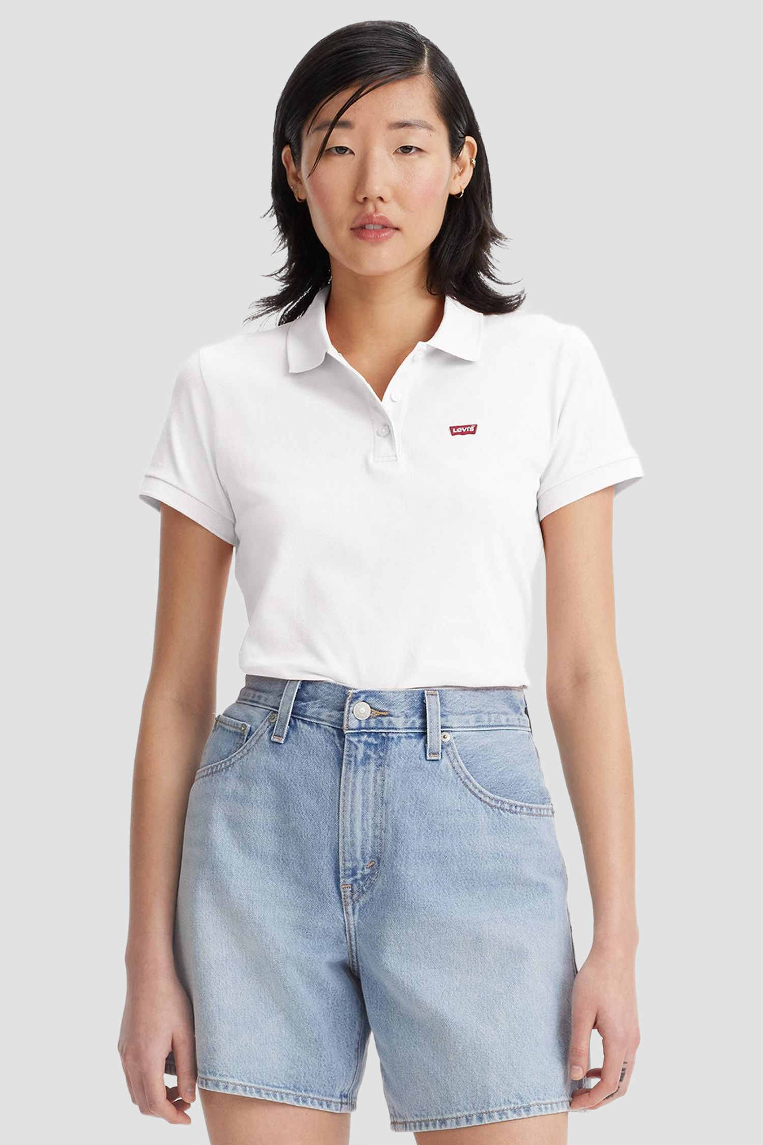 Жіноче біле поло Levi’s® 52599;0000