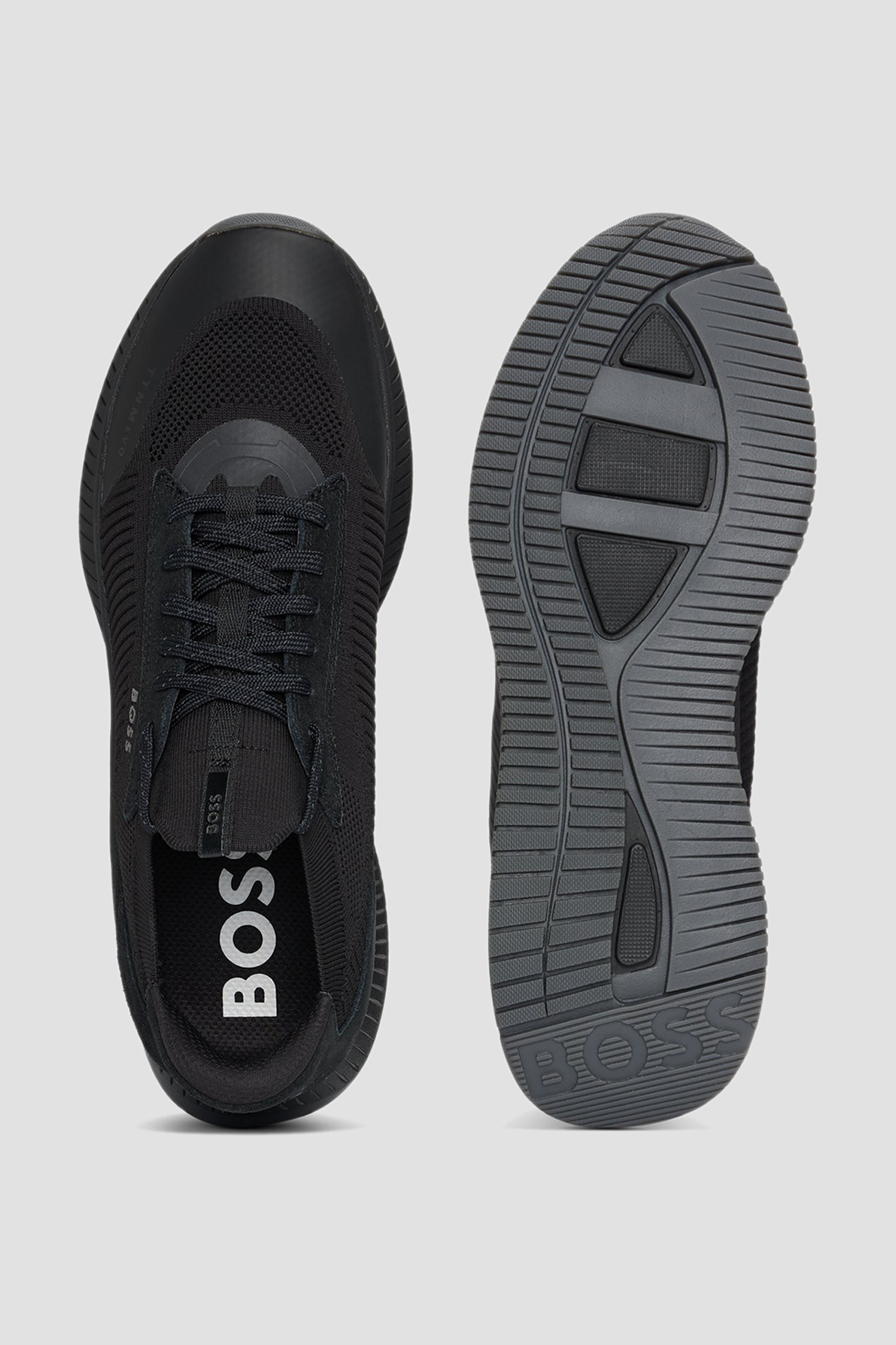 Чоловічі чорні кросівки BOSS 50523113;002