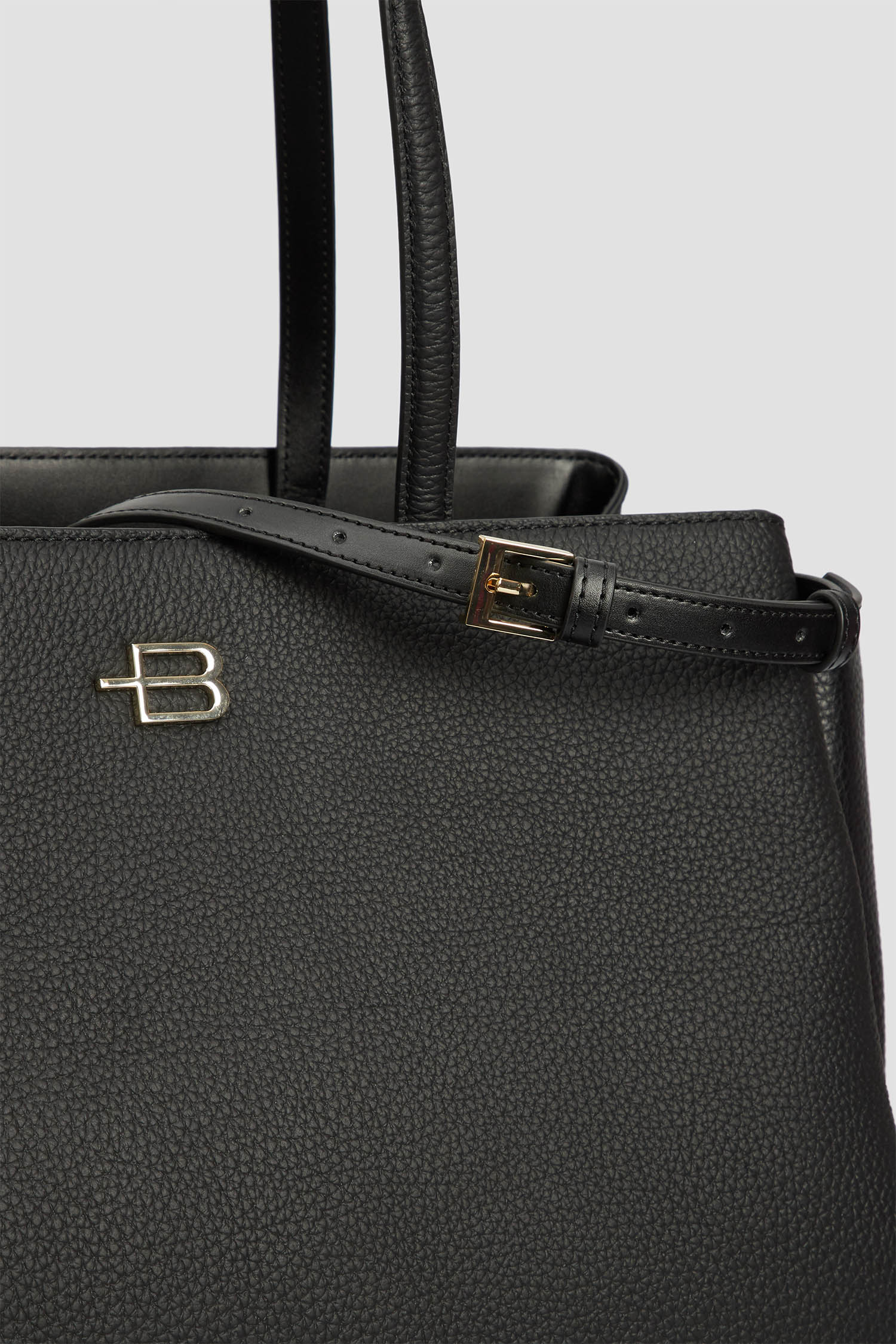 Женская черная кожаная сумка BALDININI G4EPWGEB0012;999