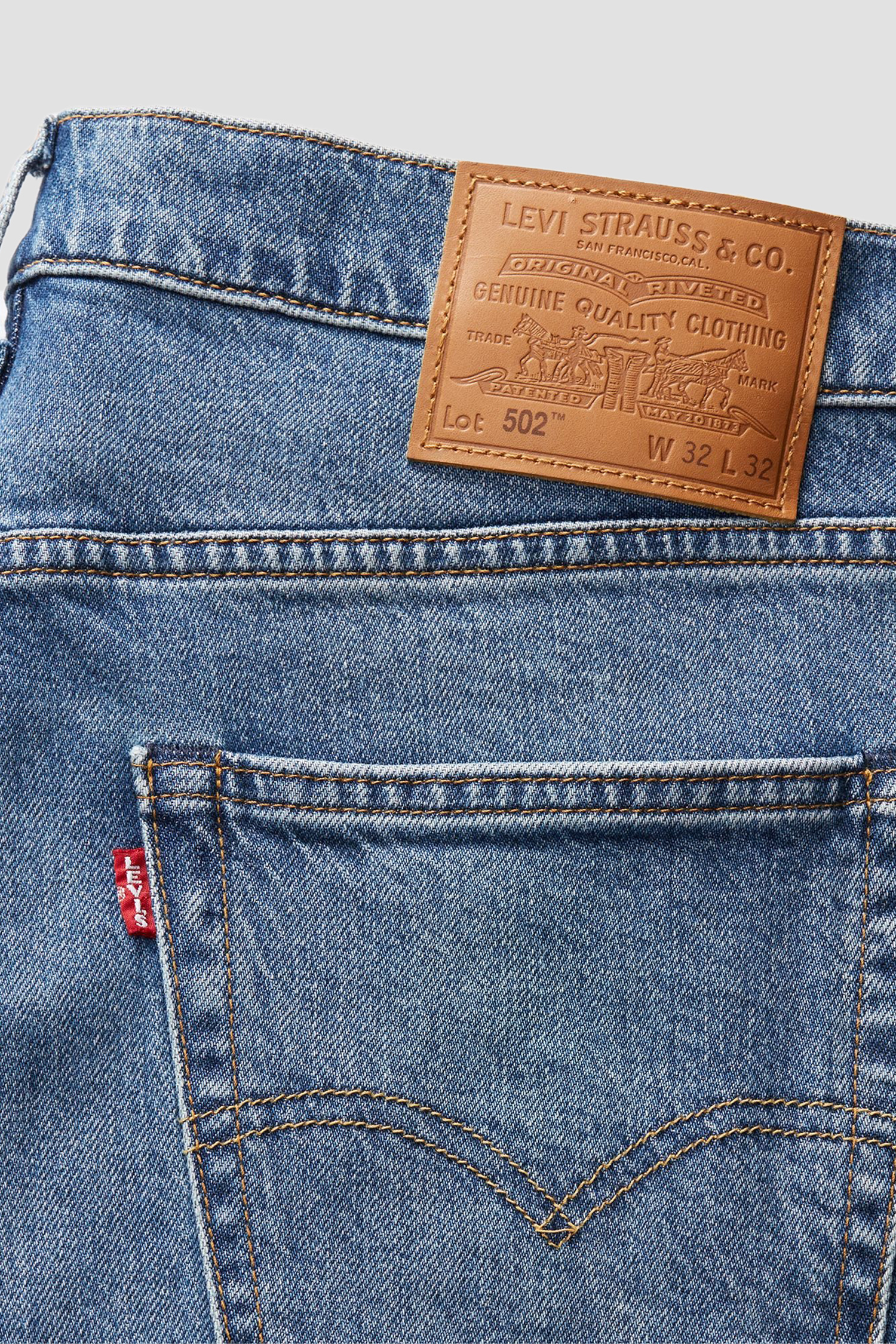 Чоловічі сині джинси 502™ Taper Levi’s® 29507;1481