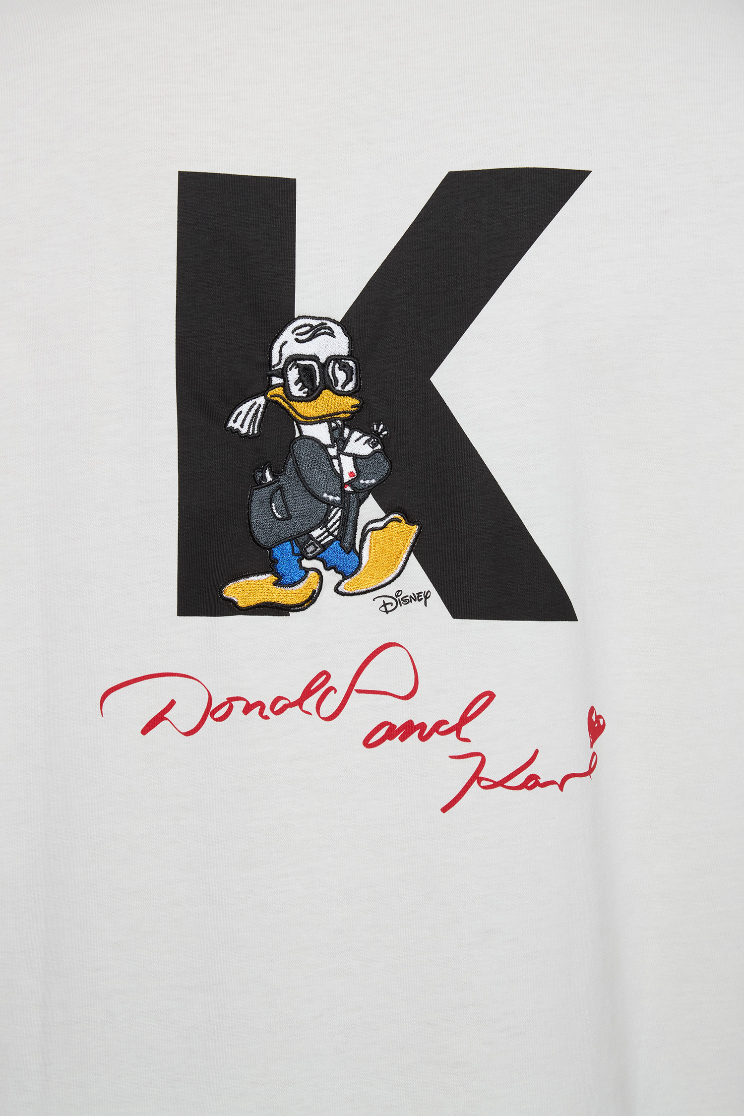 Чоловіча біла футболка Karl Lagerfeld x Disney Karl Lagerfeld 553270.755098;80