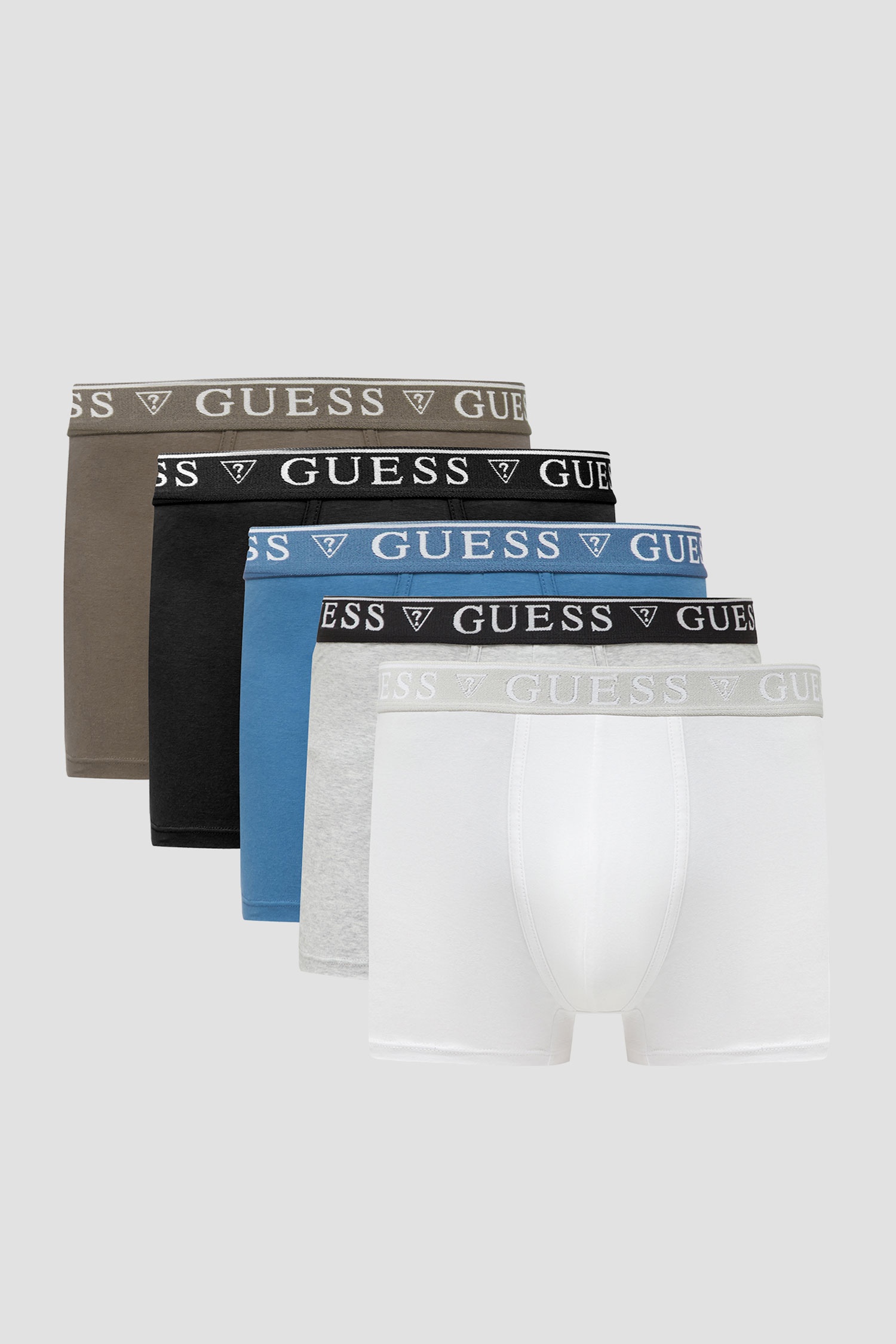 Мужские боксеры (5 шт) Guess U4YG16.K6YW1;F0BQ