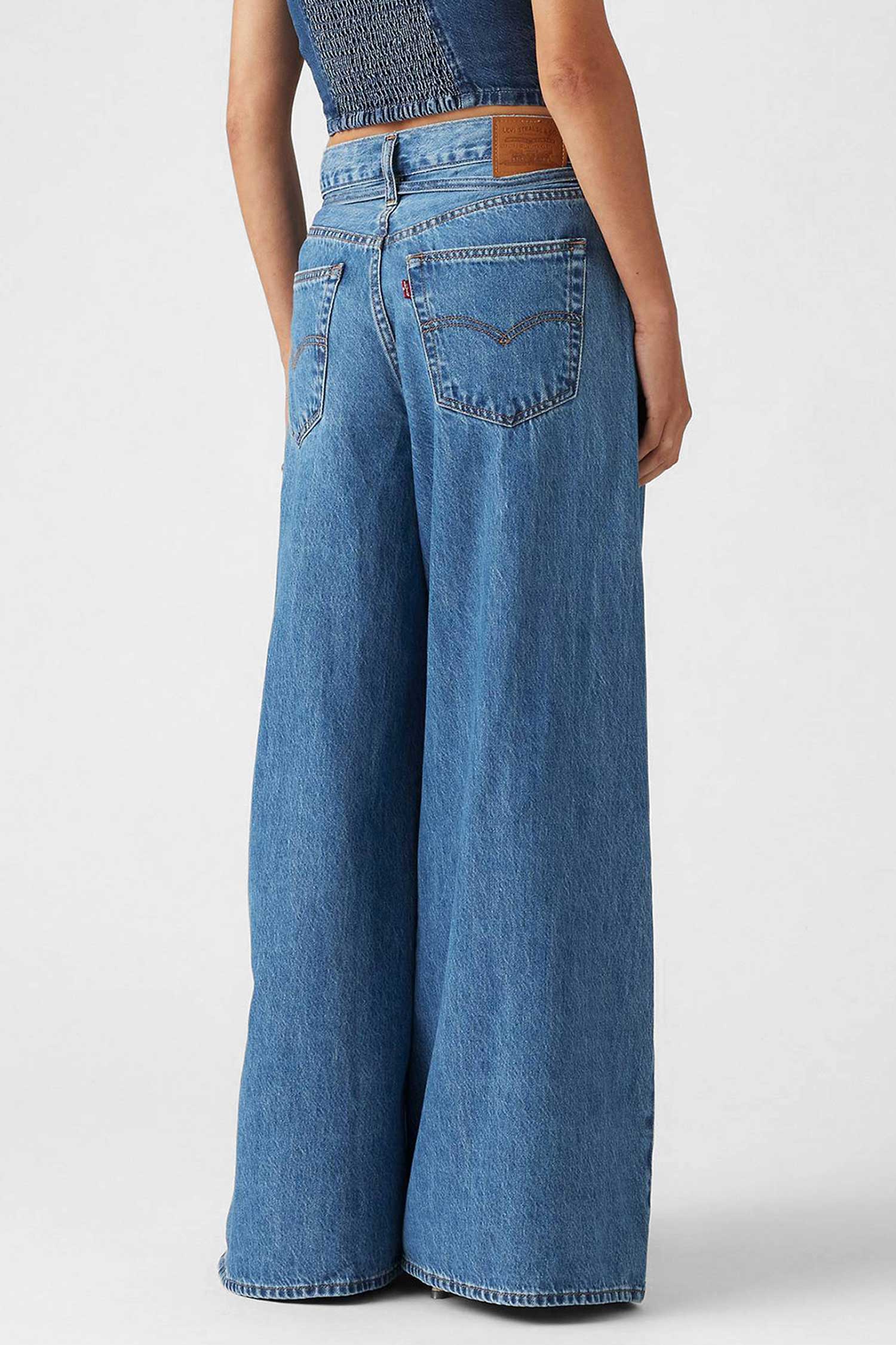 Женские синие джинсы XL Superwide Levi’s® 001T3;0002