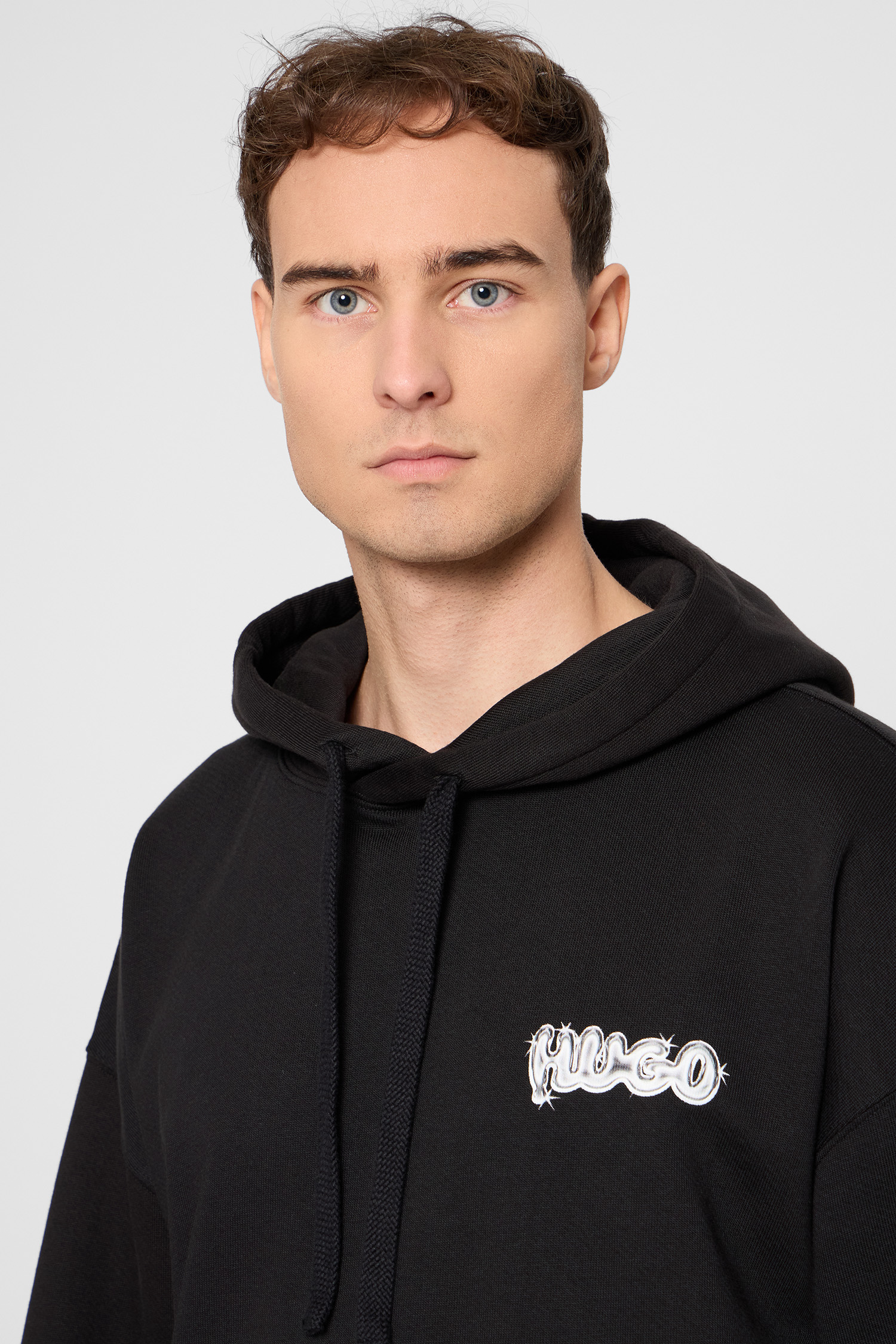 Чоловіче чорне худі HUGO BLUE 50549212;001