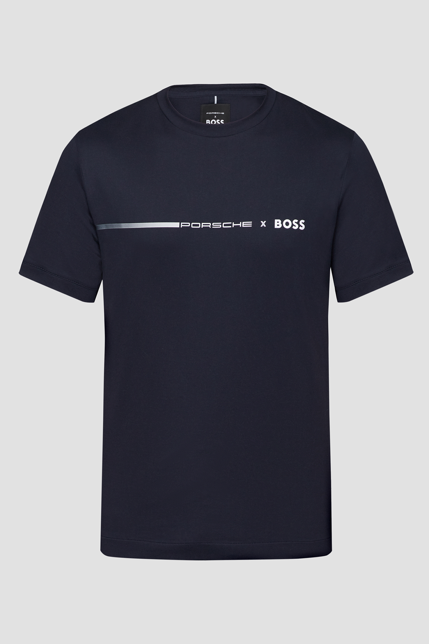 Мужская темно-синяя футболка Boss х Porsche BOSS 50492425;404