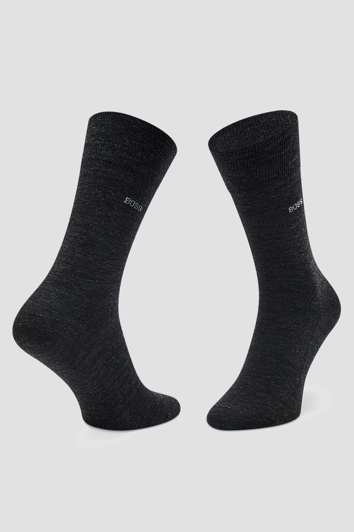 Мужские серые шерстяные носки BOSS 50470009;012