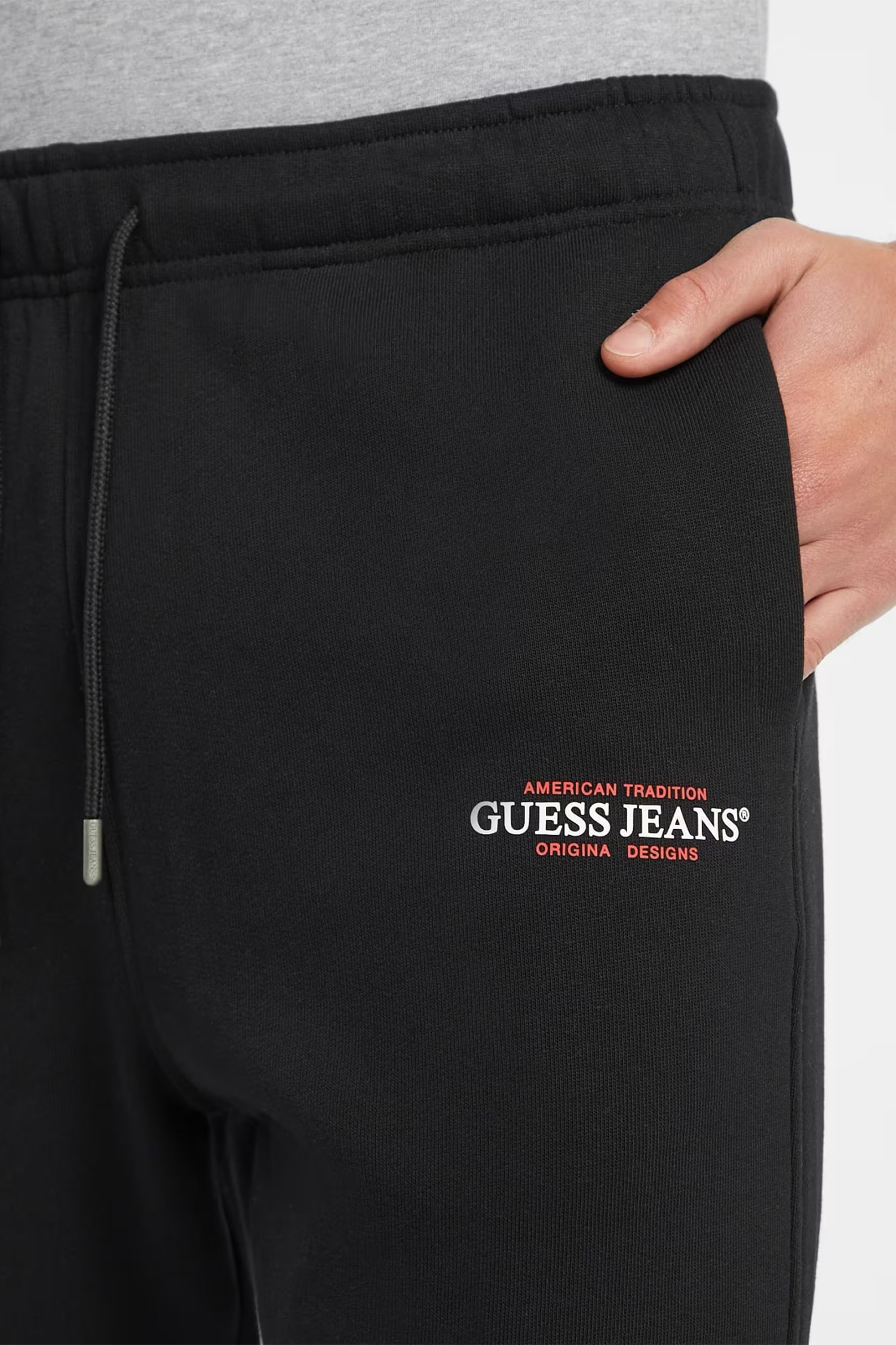 Чоловічі чорні спортивні штани Guess Jeans M4YB18.K9V31;JBLK
