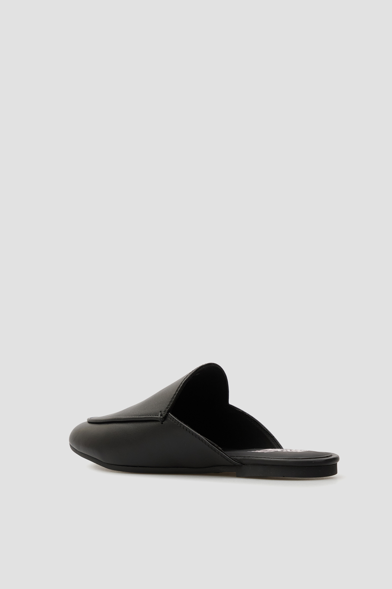 Женские черные кожаные мюли Moschino JA10021G1O.IE0;000