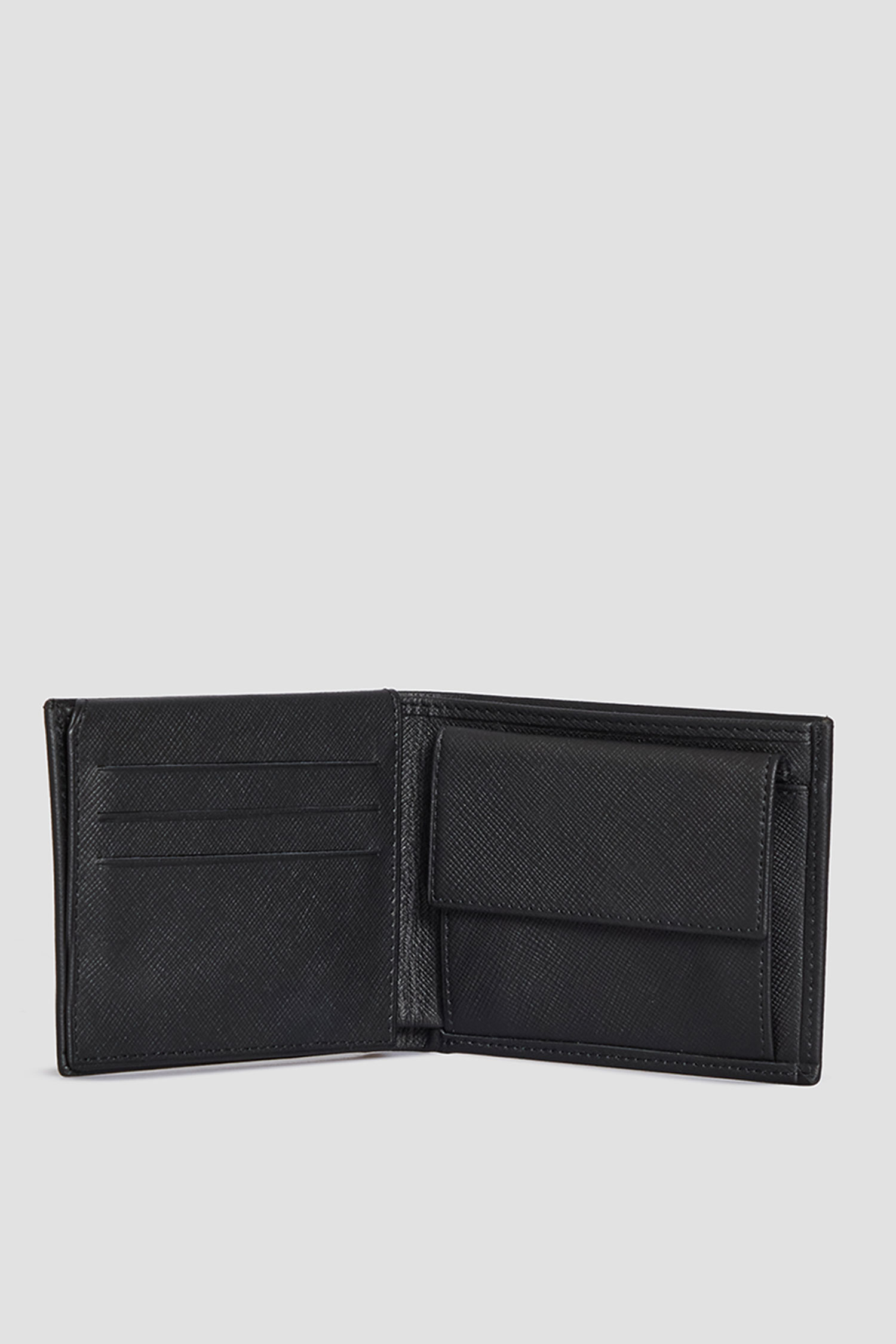 Мужской черный кожаный кошелек Karl Lagerfeld 551455.815422;990