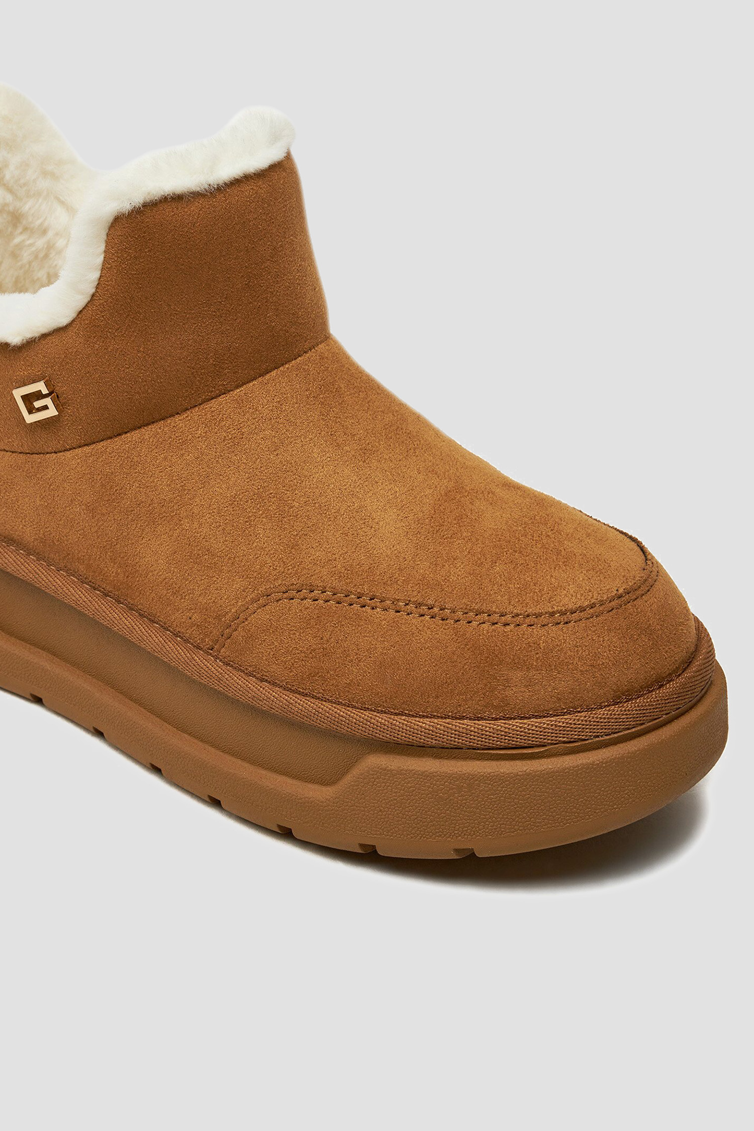 Жіночі руді уггі Guess FLFUNN.ESU10;TAN