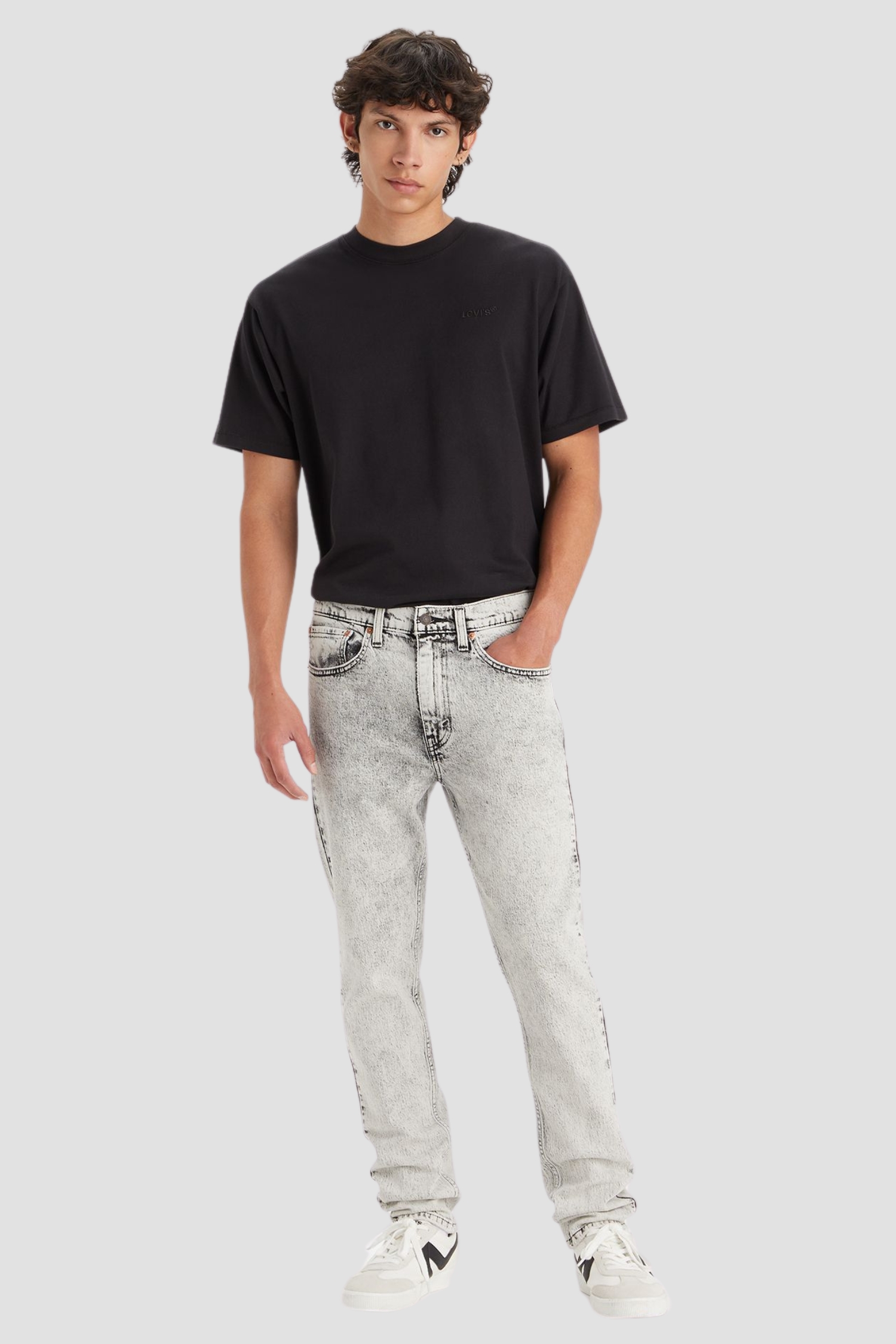 Чоловічі сірі джинси 515® Slim Taper Levi’s® A7222;0000
