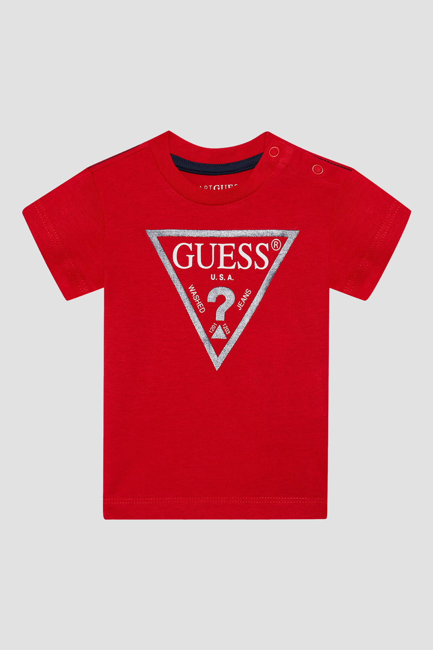 Детская красная футболка Guеss Kids N73I55.K8HM0;RHT