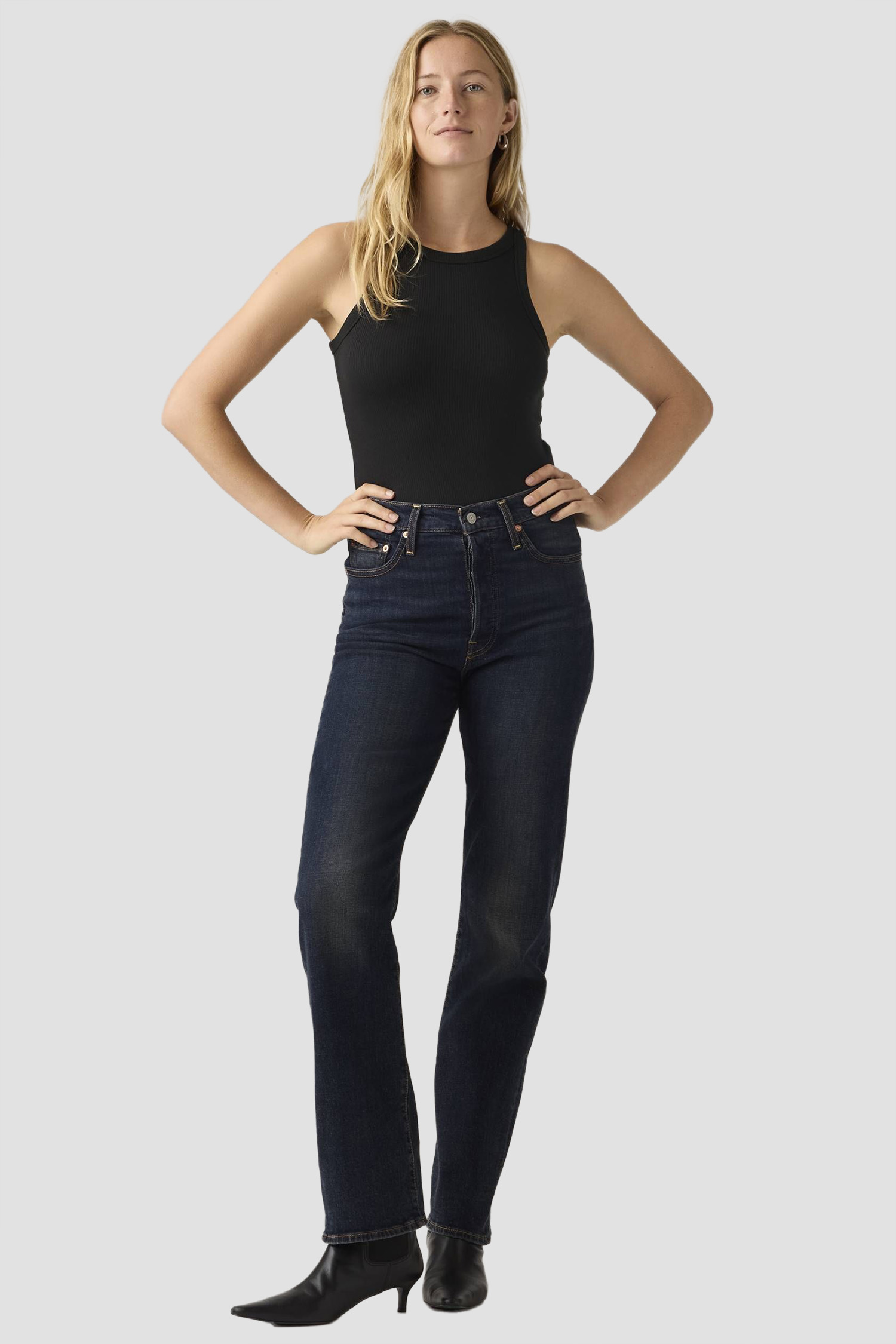 Жіночі темно-сині джинси Ribcage Levi’s® 79078;0062