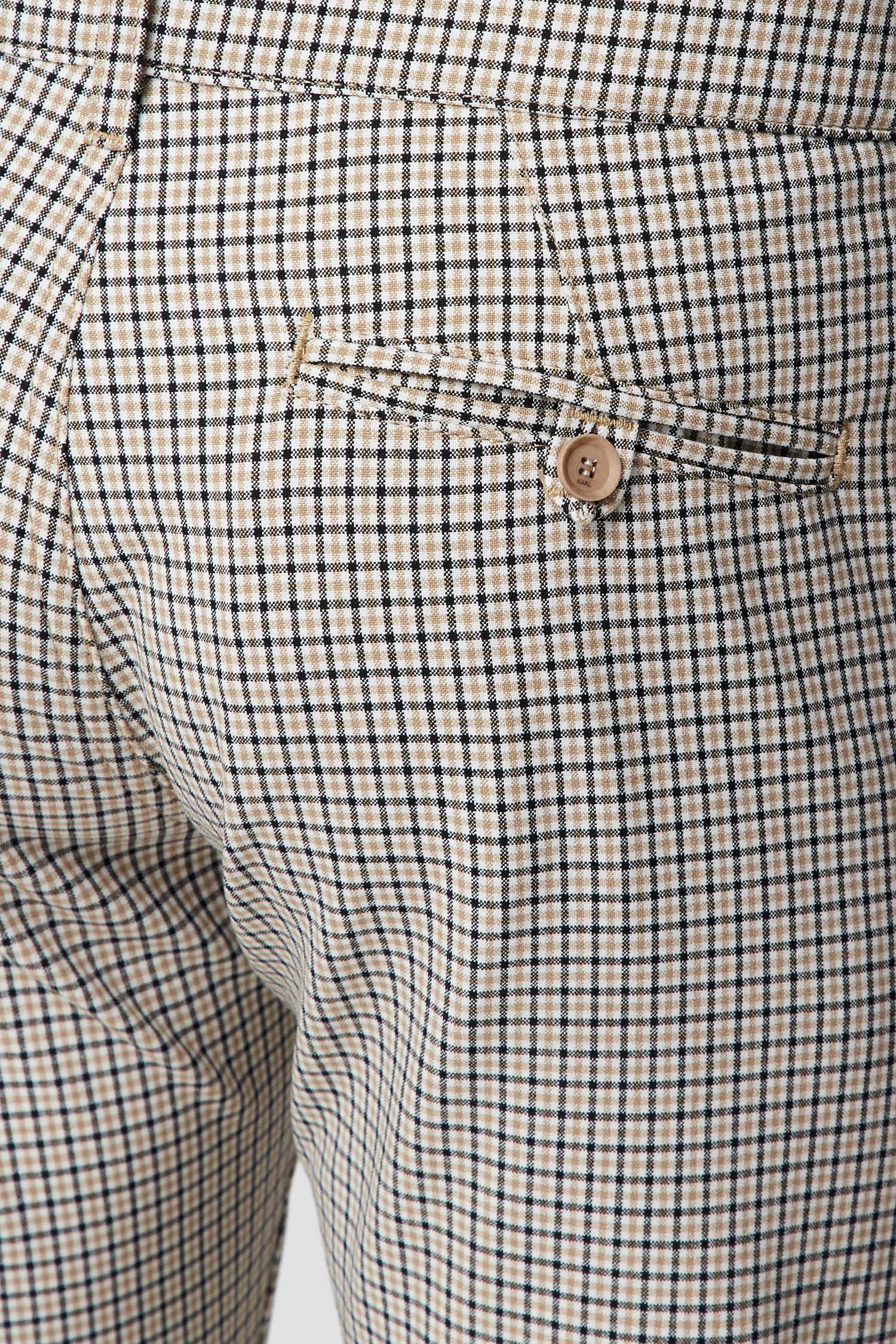 Мужские брюки в клетку Karl Lagerfeld 532818.255835;410