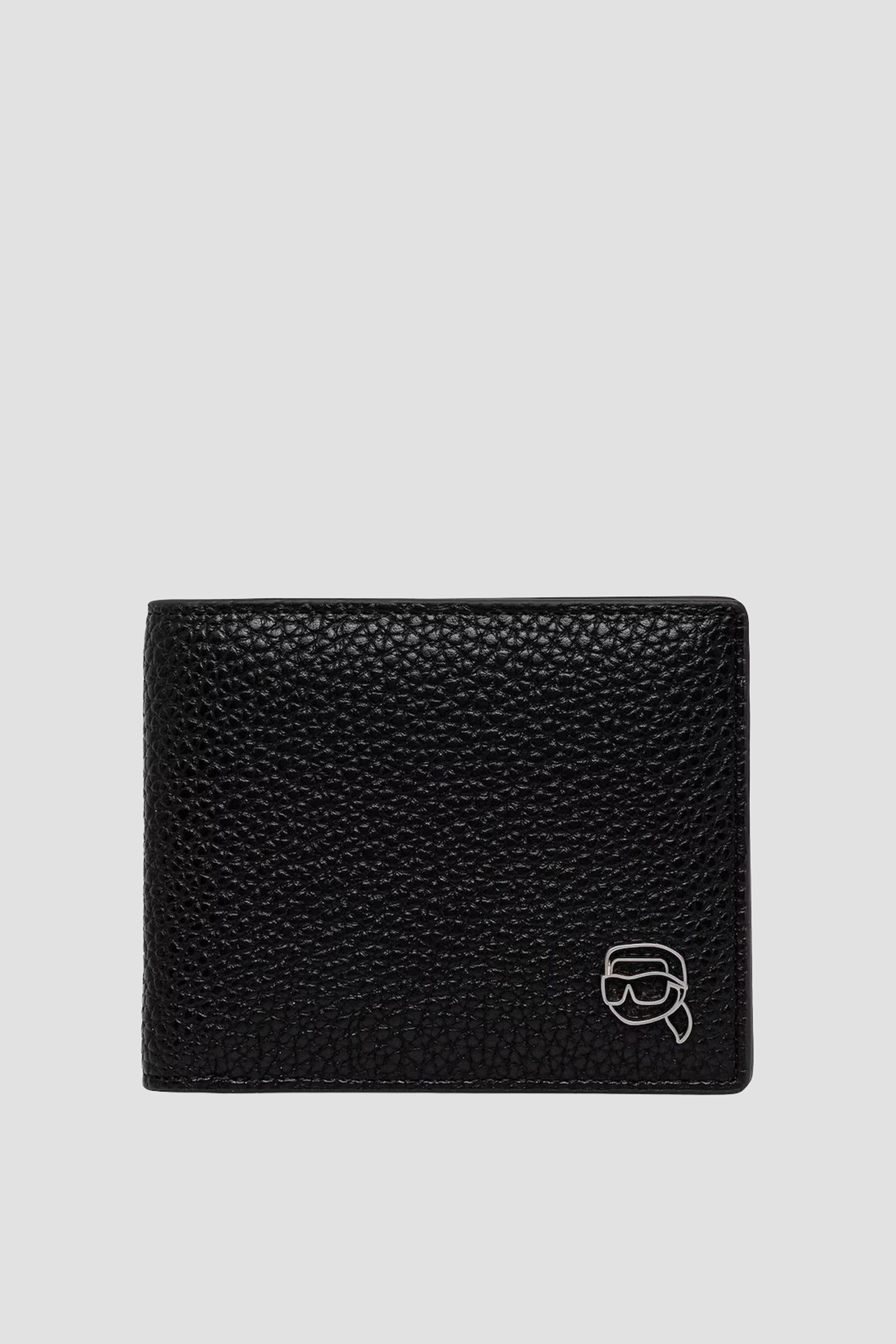 Чоловічий чорний гаманець Karl Lagerfeld A3M32056;999