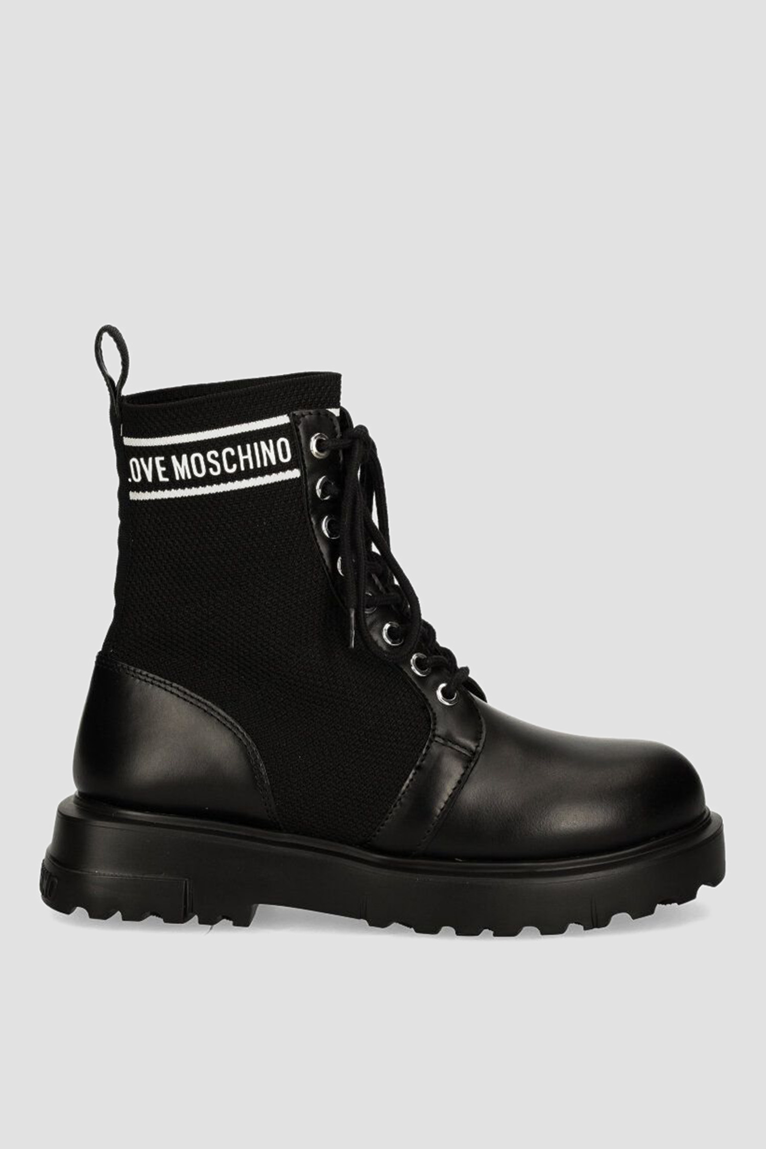 Жіночі чорні черевики Moschino JA24144G1L.IYJ;000