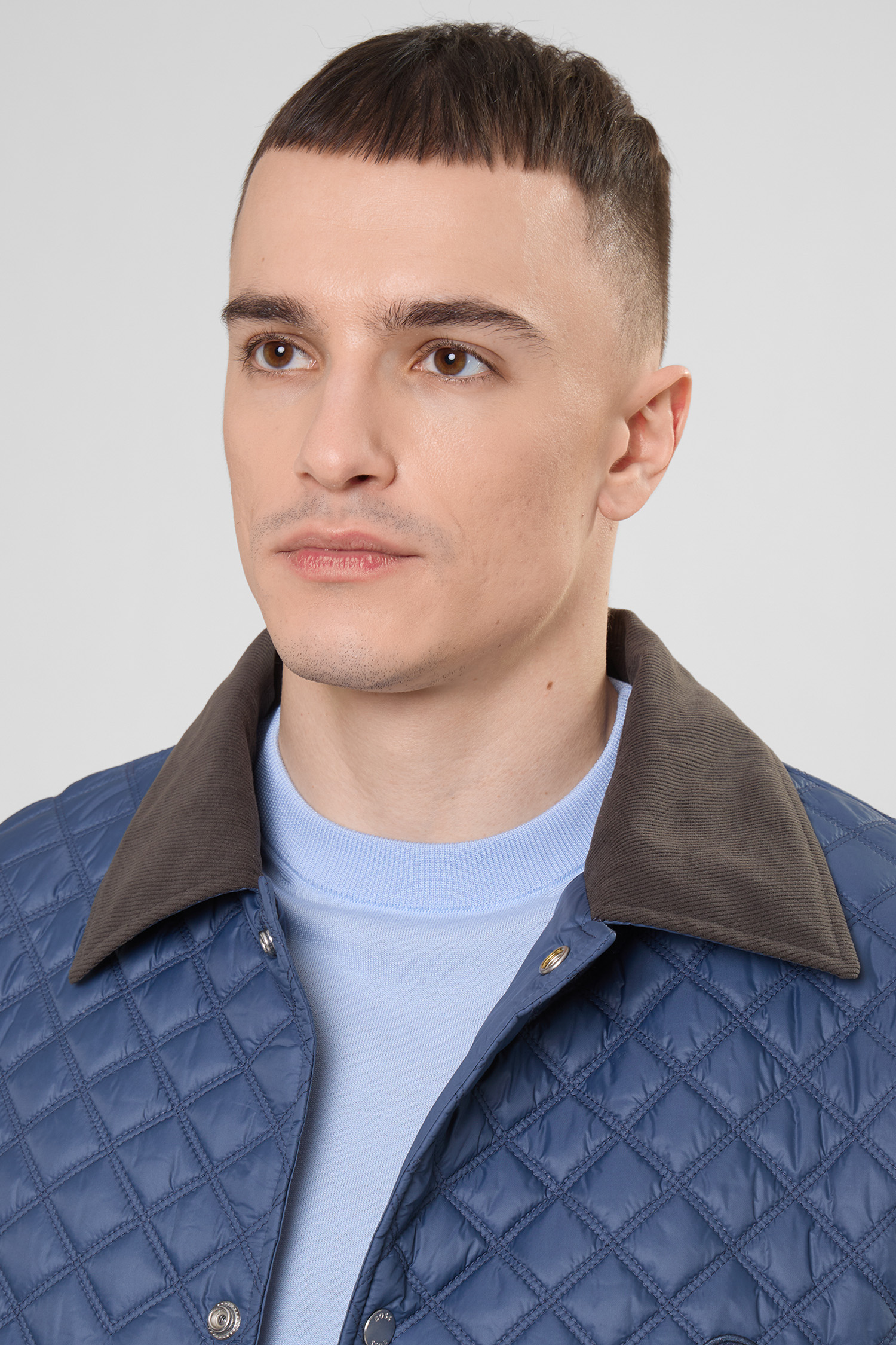 Чоловіча синя куртка BOSS 50558841;468