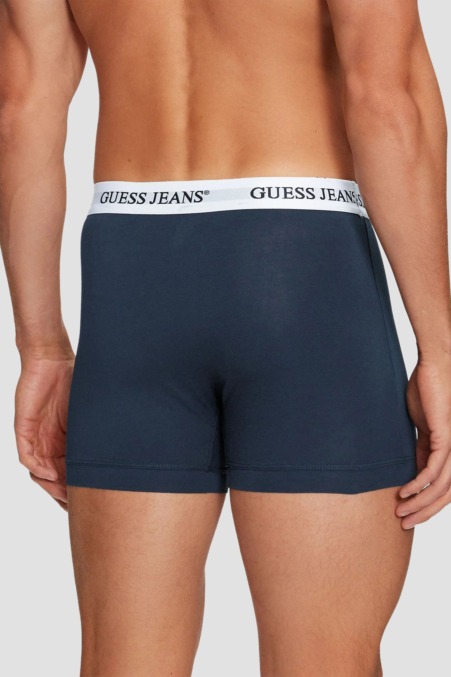 Чоловічі темно-сині боксери (3 шт) Guess Jeans M4BZ45.K6YW1;A71W