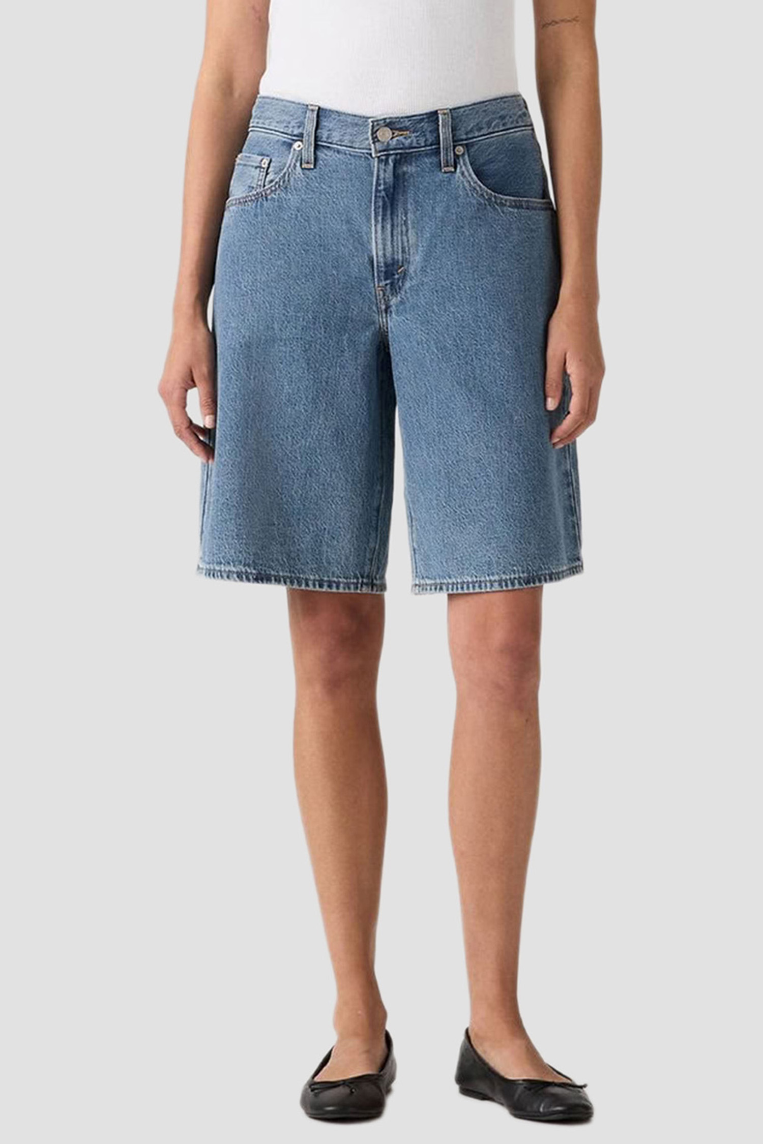 Жіночі сині джинсові шорти Levi’s® 000MJ;0016
