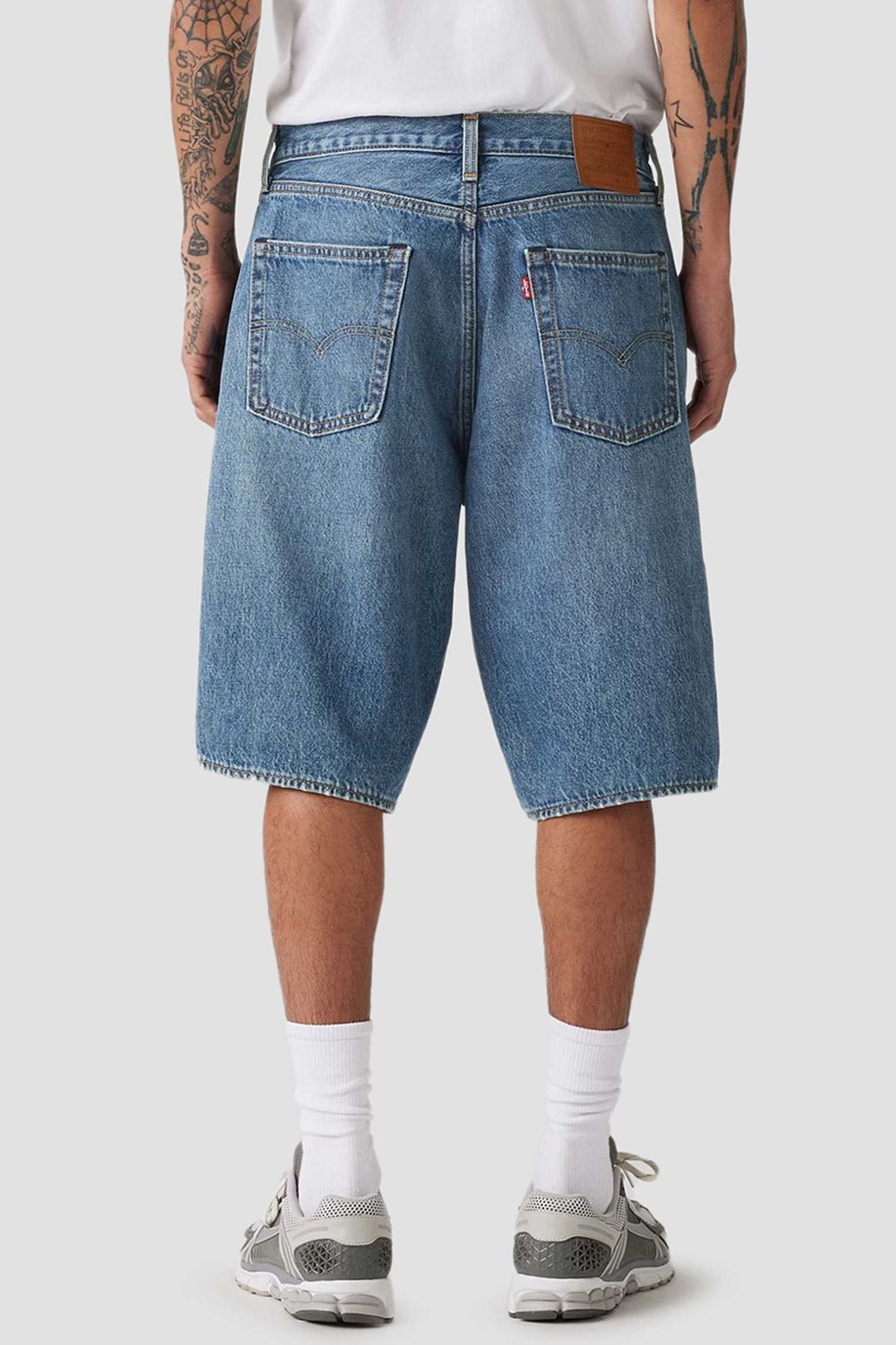 Чоловічі сині джинсові шорти 478 Baggy 12