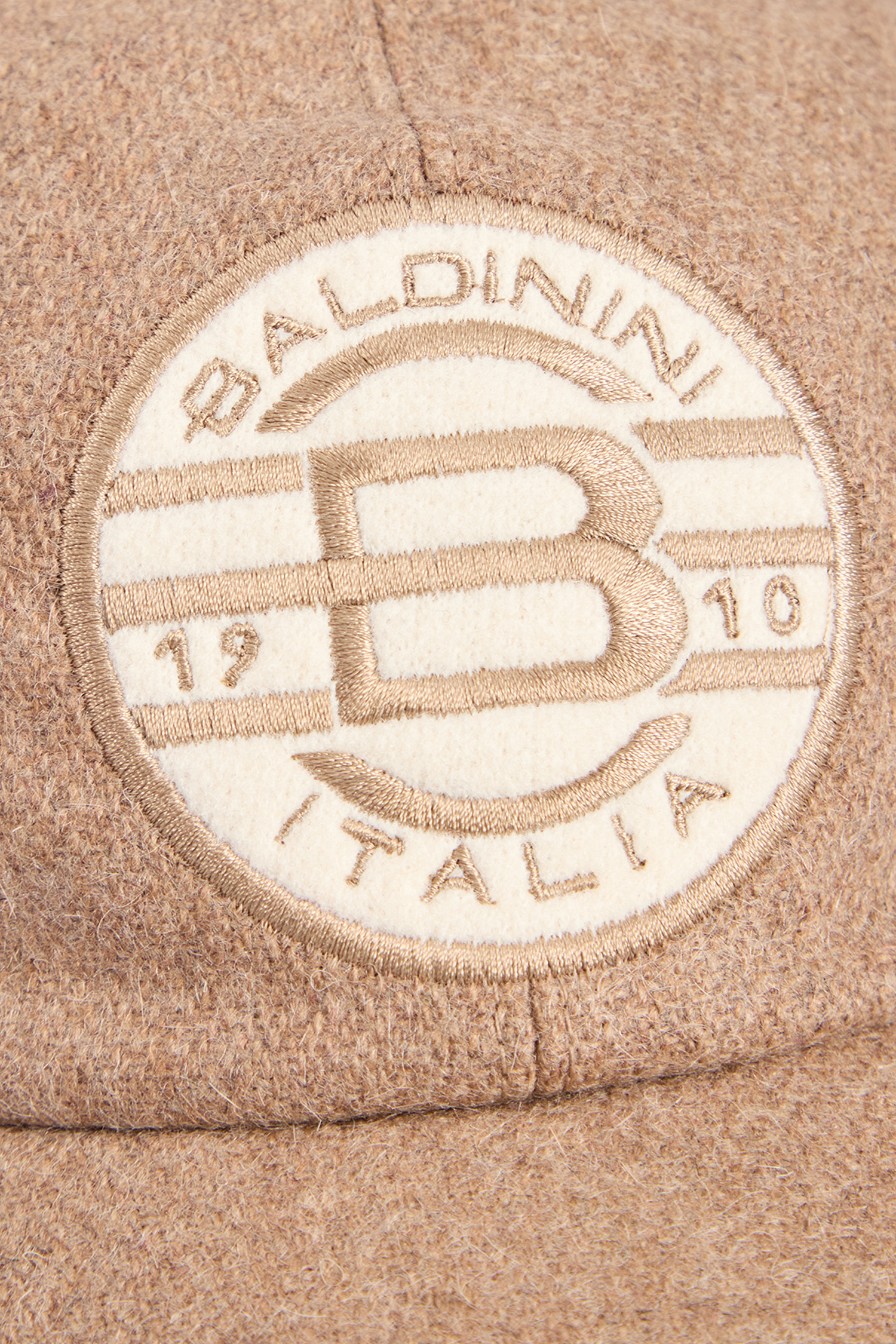 Жіноча коричнева вовняна кепка BALDININI L5B005XXMSLA;2000