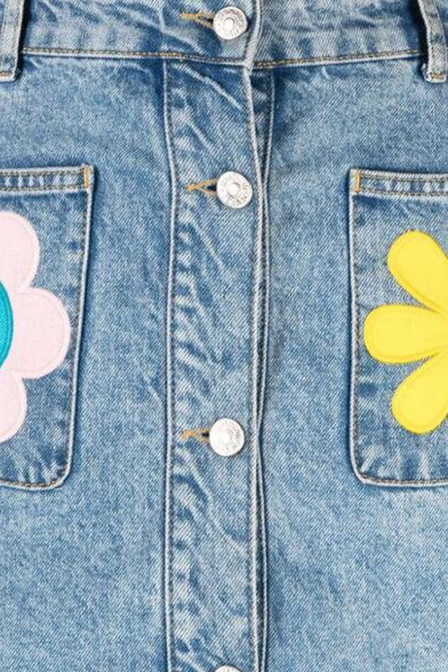 Женская голубая джинсовая юбка Moschino A0103.3236;1295