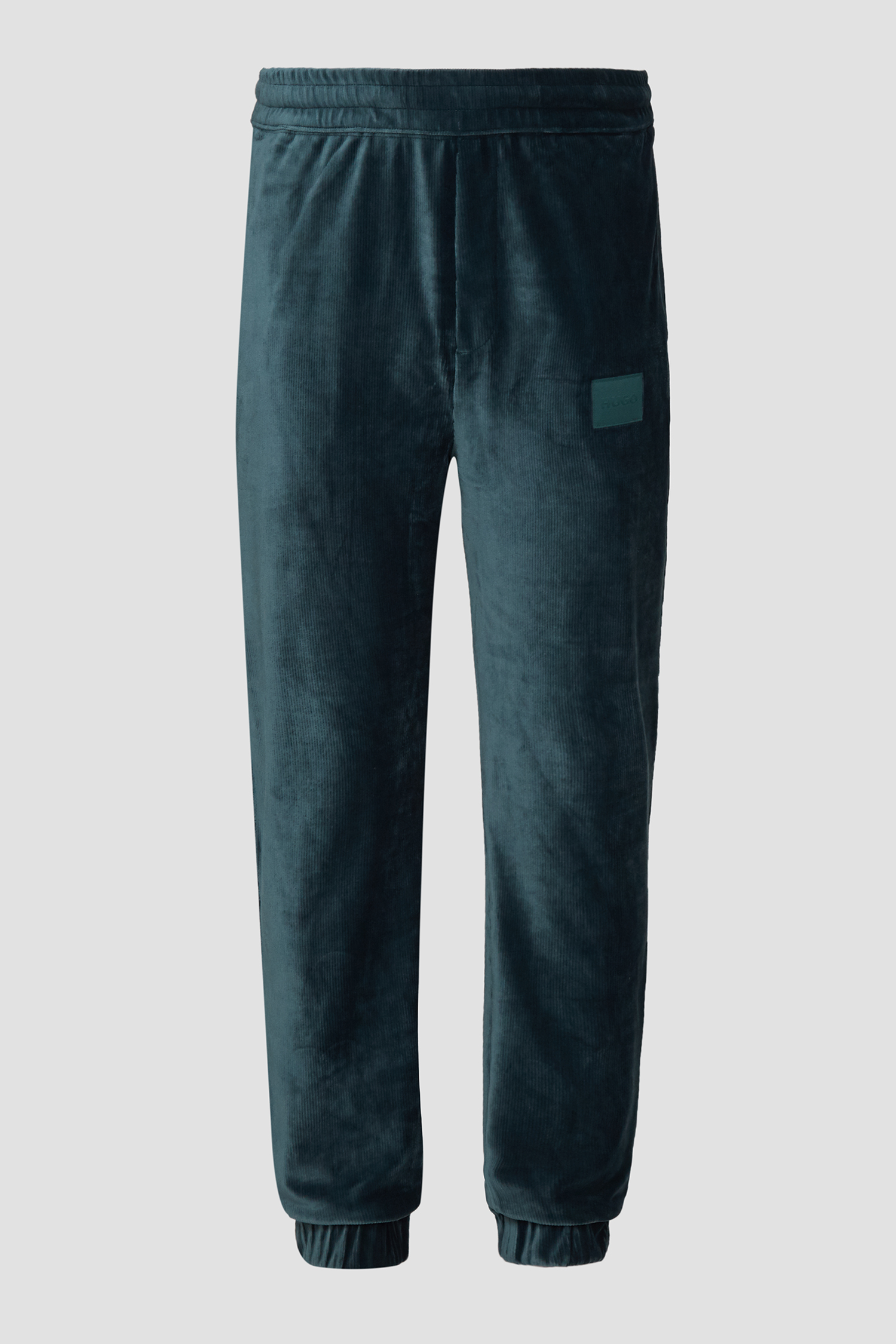 Мужские зеленые велюровые спортивные брюки HUGO 50498312;302