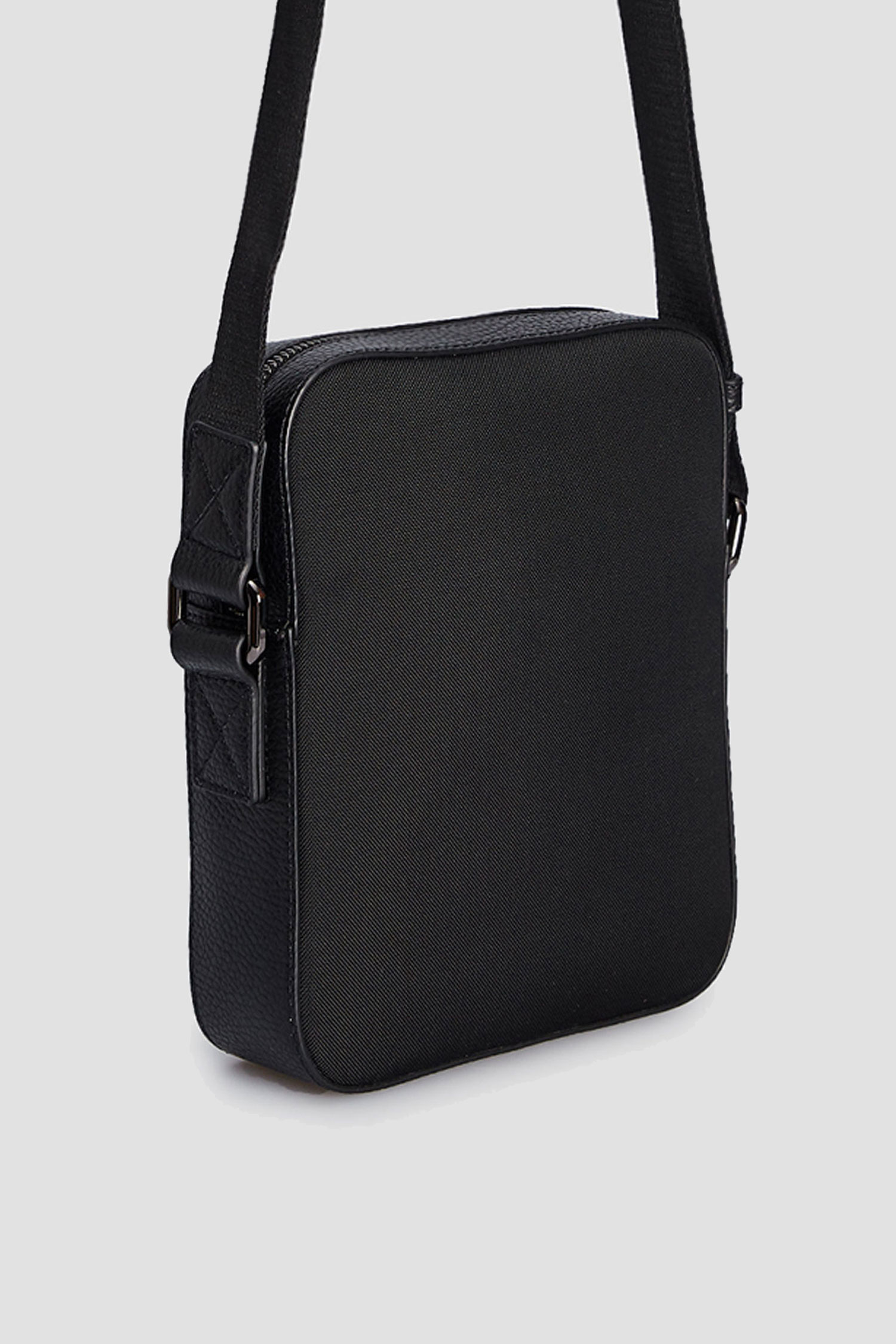 Мужская черная кожаная сумка BALDININI C3A002XXTONY;NENE