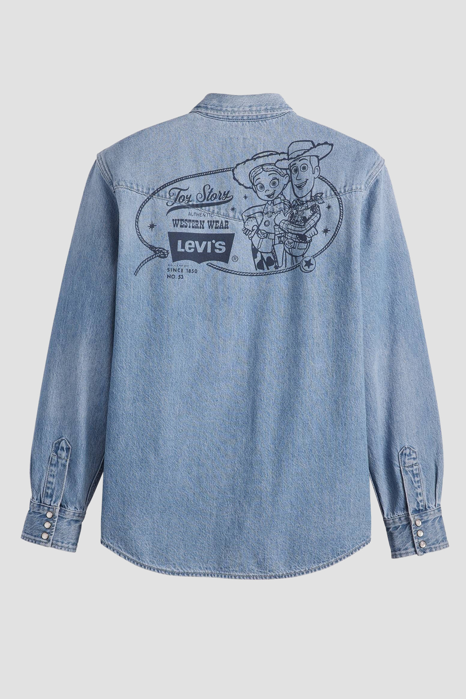 Чоловіча блакитна джинсова сорочка Levi's® x Toy Story Levi’s® 0034P;0000