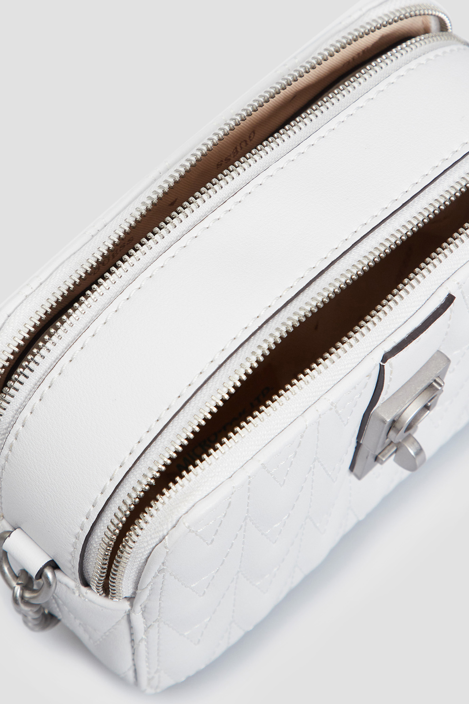 Женская белая сумка Guess HWQO87.62140;WHI — Ultrashop