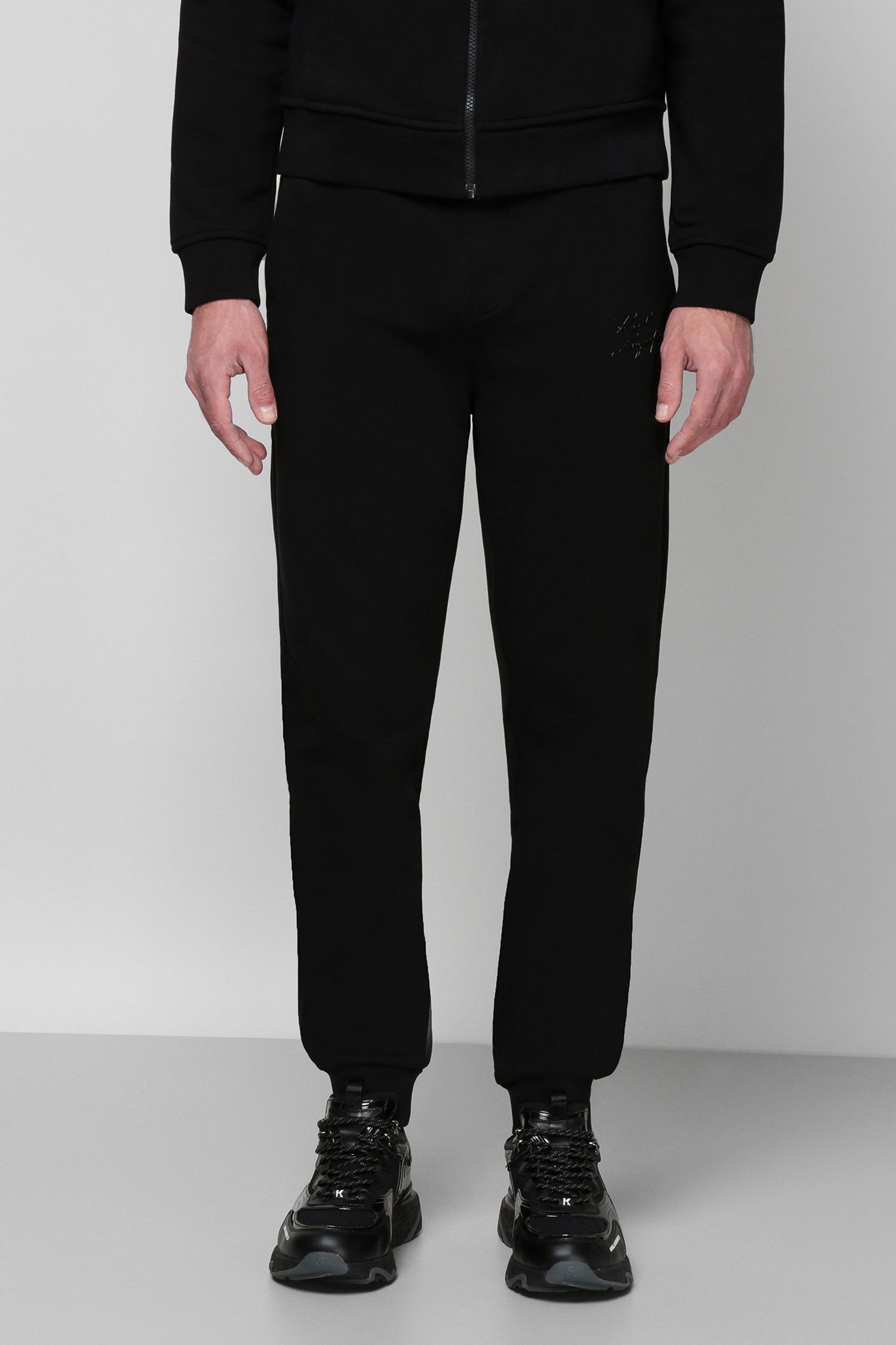 Мужские черные спортивные брюки Karl Lagerfeld 521900.705404;990