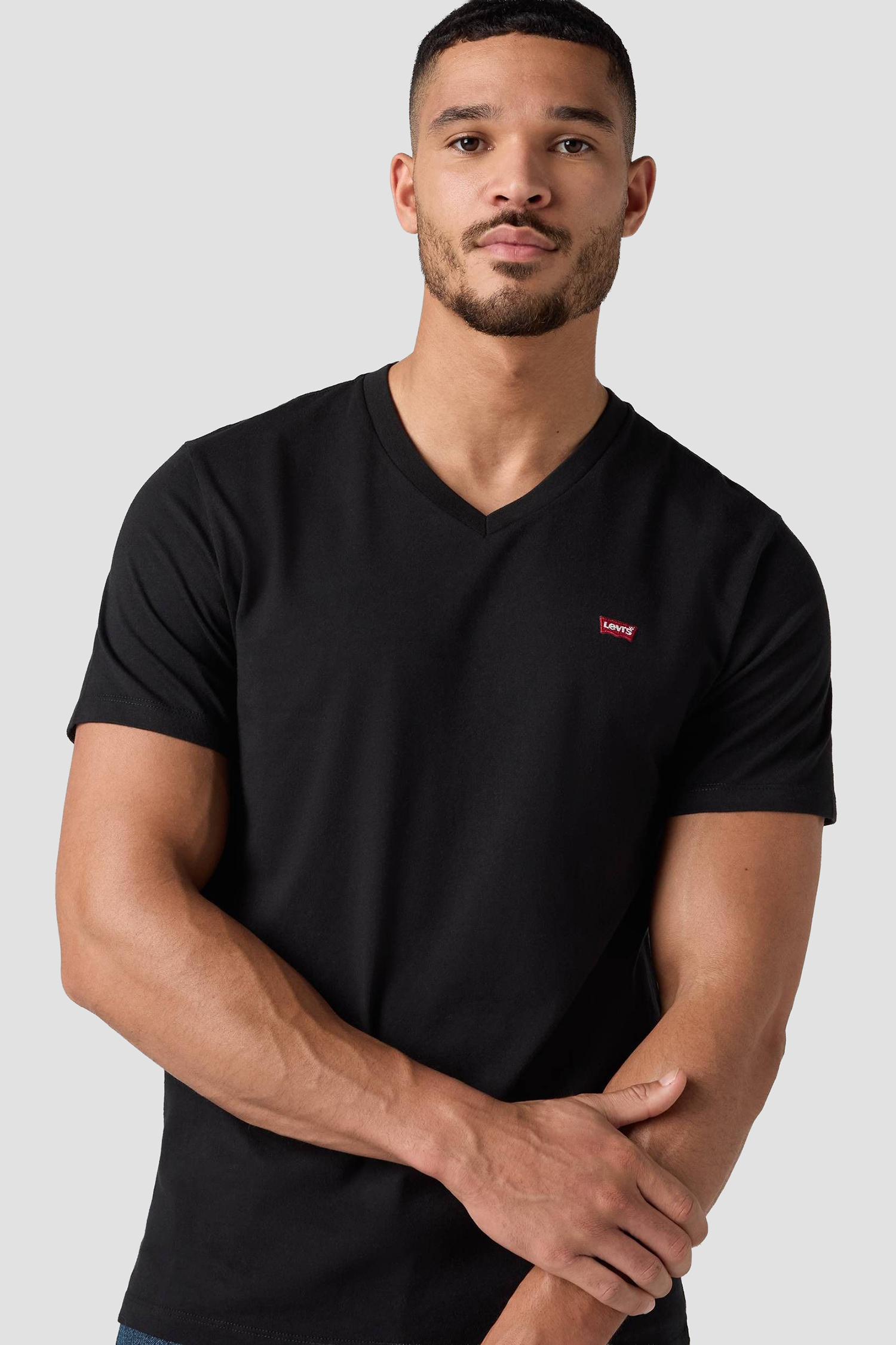 Мужская черная футболка Levi’s® 85641;0001