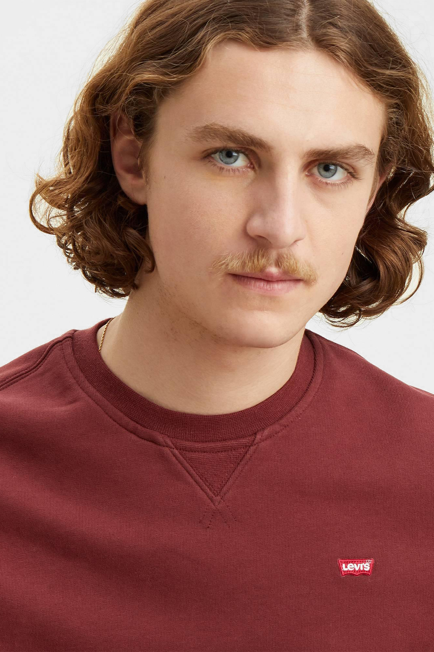 Мужской бордовый свитшот Levi’s® 35909;0022 — Ultrashop