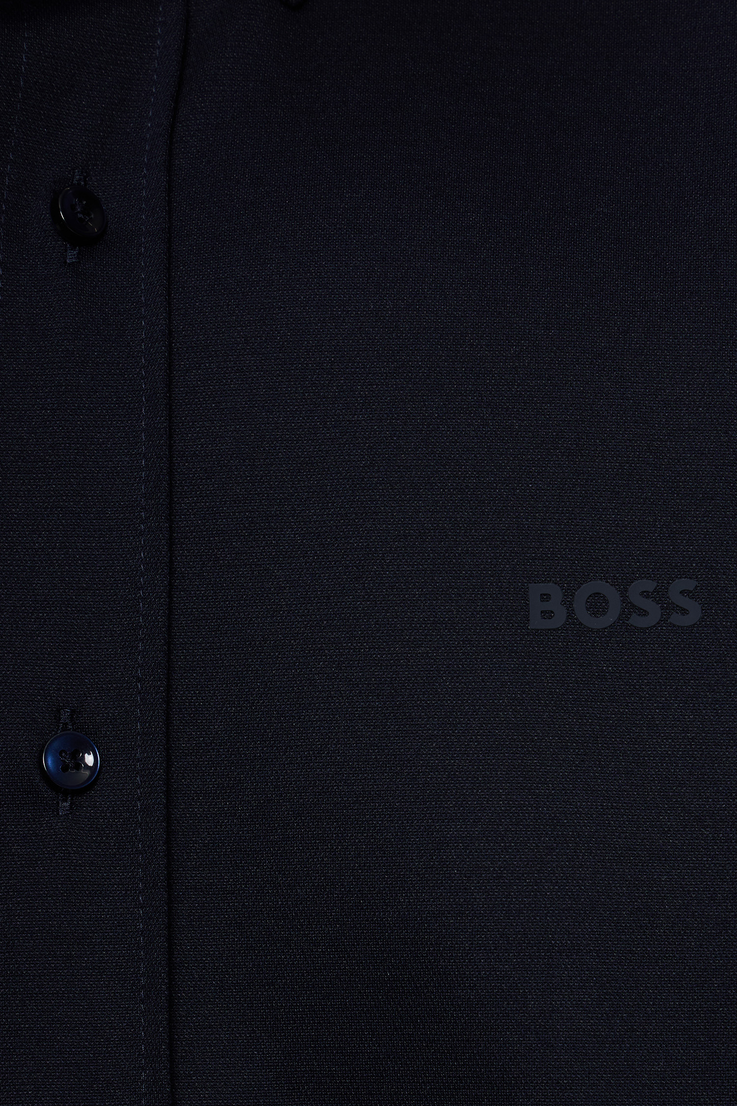 Мужская темно-синяя рубашка BOSS 50469378;410