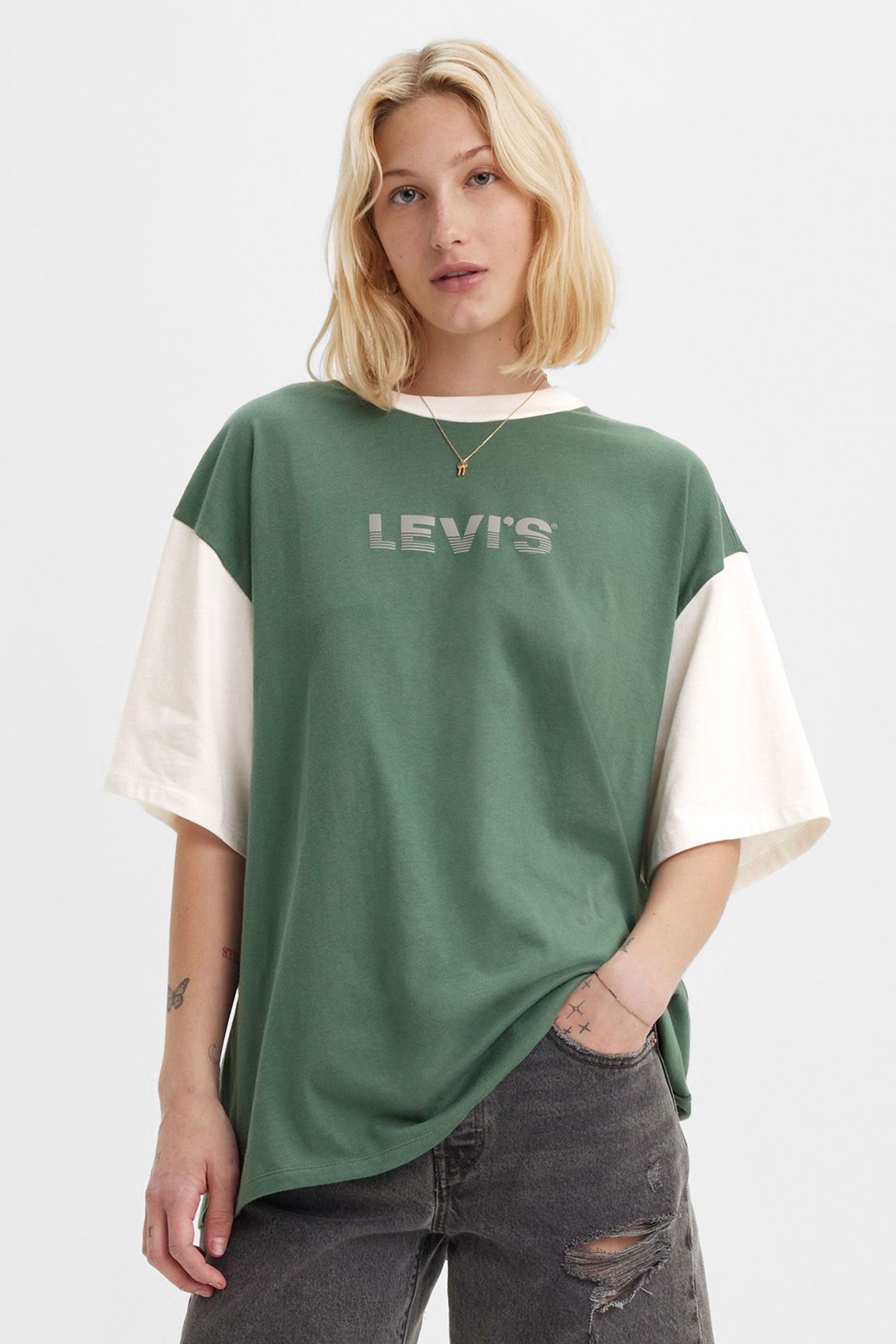 Жіноча зелена футболка Levi’s® A4924;0043