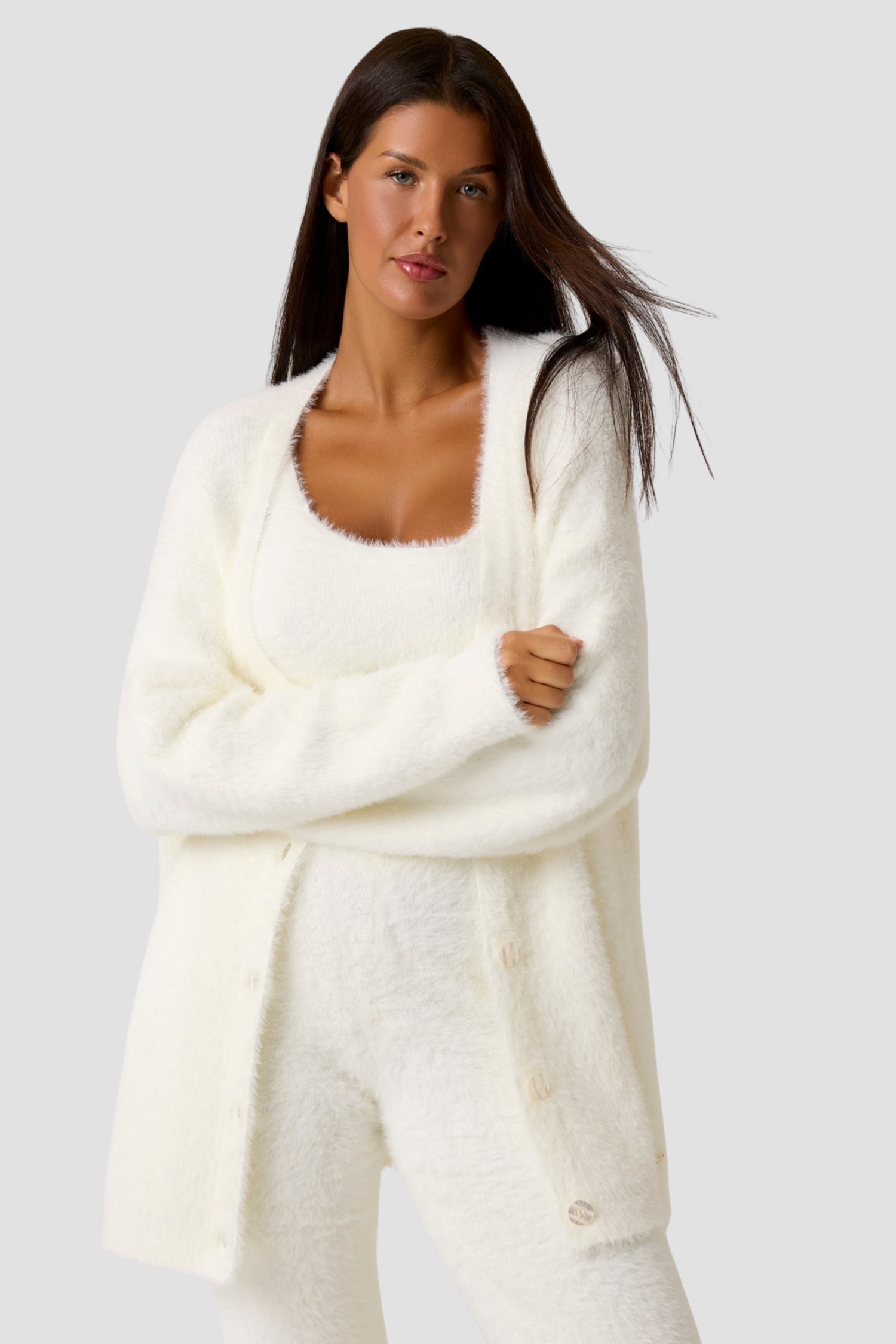 Жіночий білий кардиган Guess O5BR02.Z1282;G018