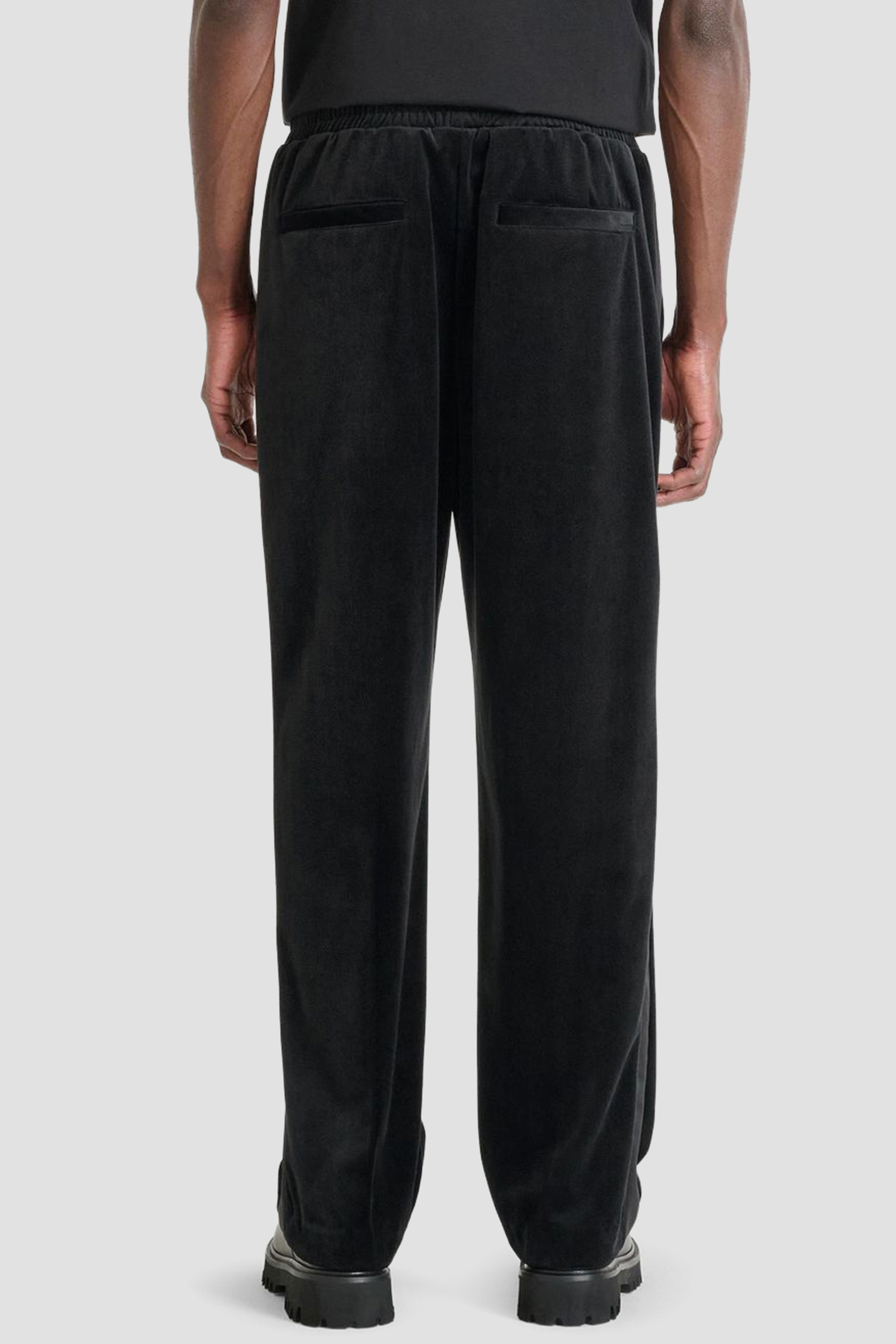 Чоловічі чорні вельветові спортивні штани Antony Morato MMFP00418.FA150228;9000