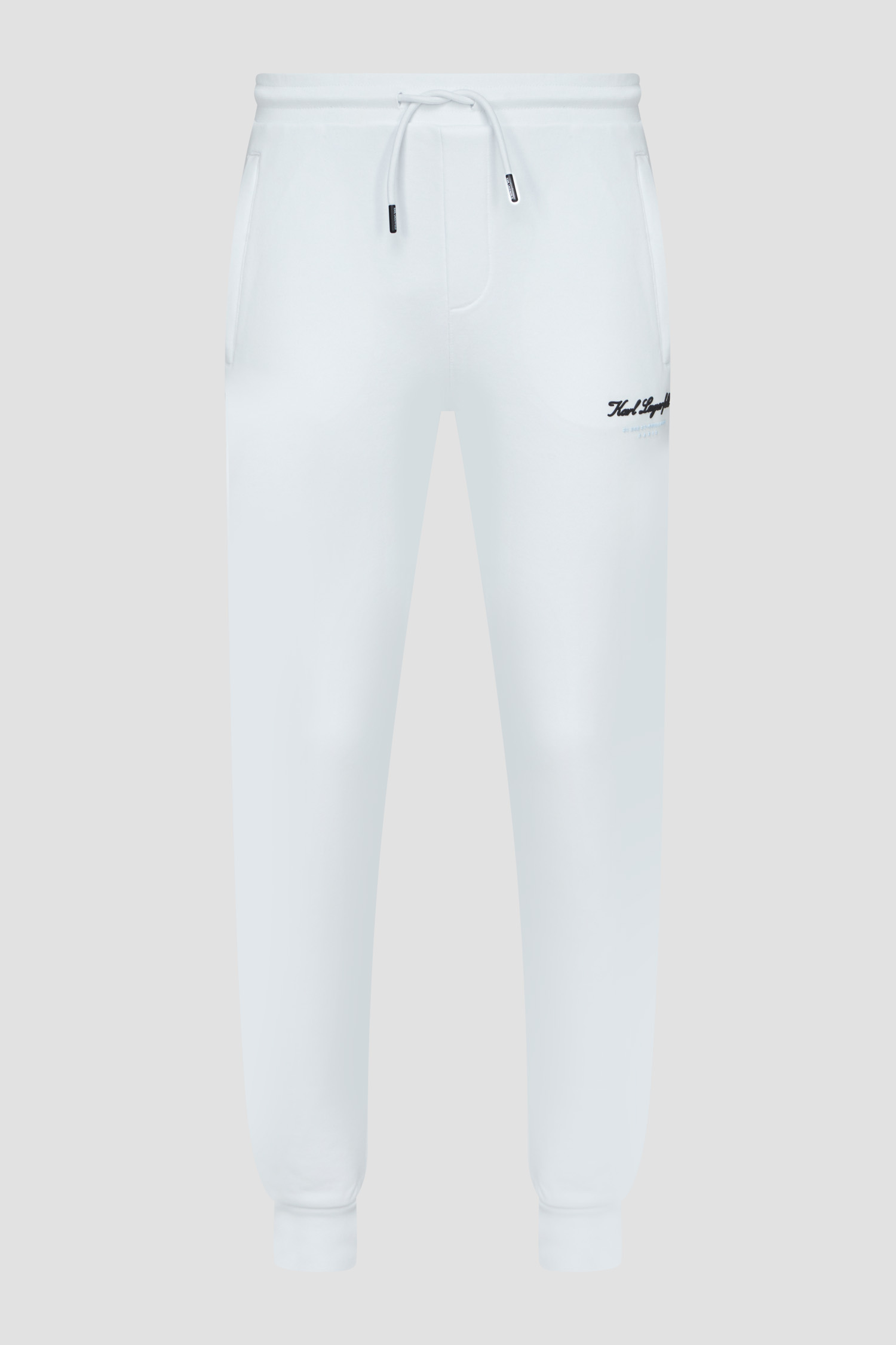 Мужские белые спортивные брюки Karl Lagerfeld 541900.705406;10