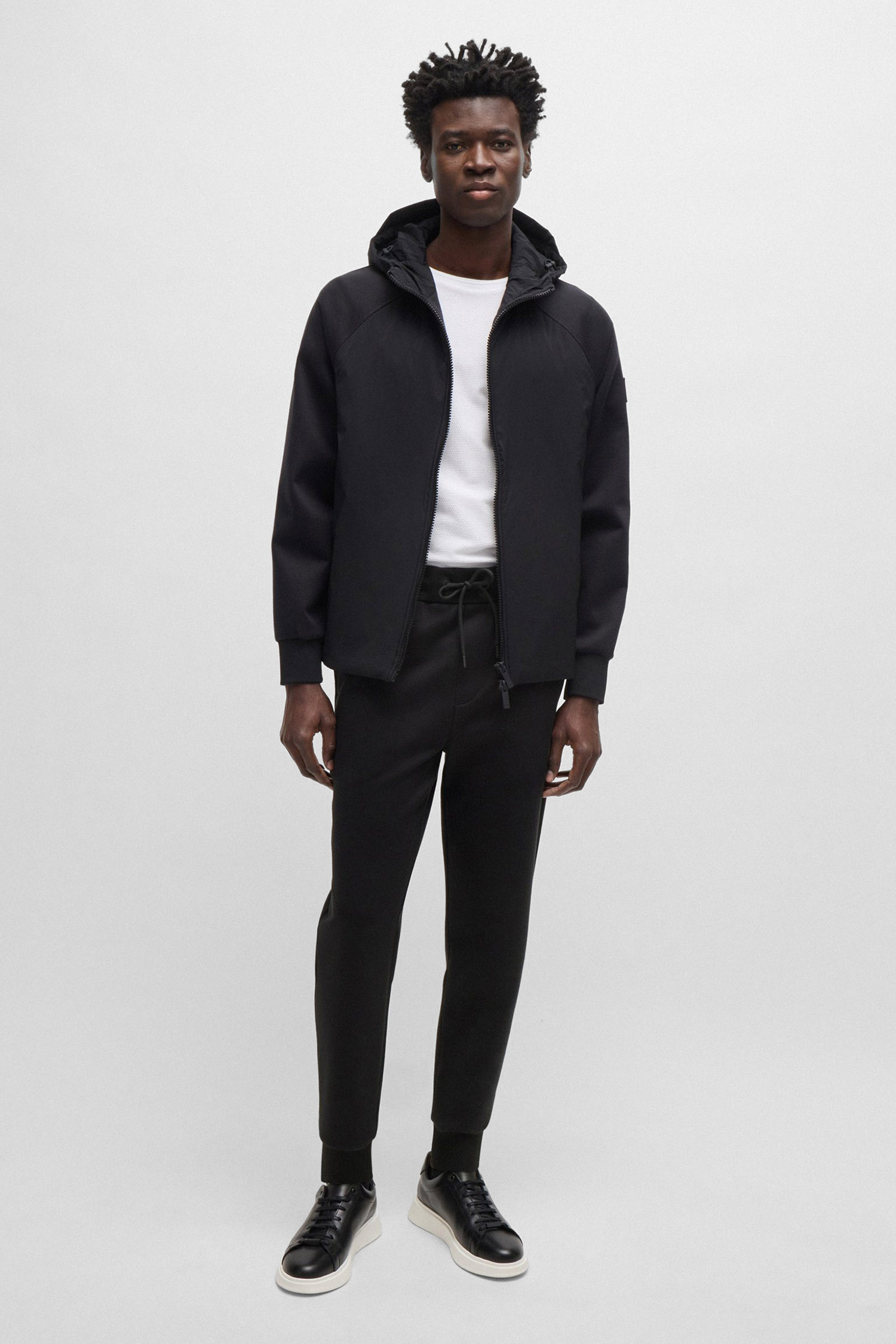 Мужские черные спортивные брюки BOSS 50519029;001