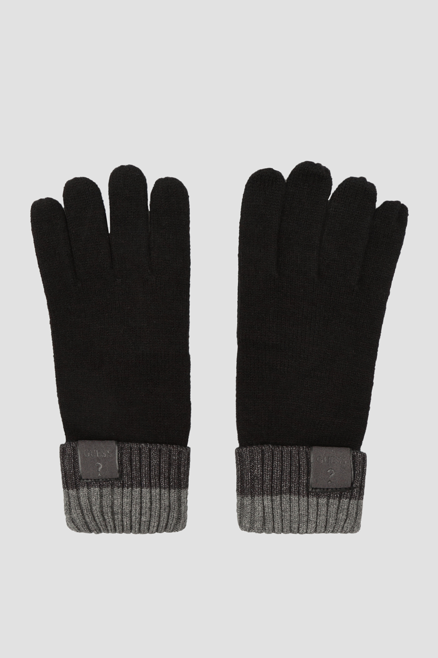 Чоловічі чорні рукавички Guess AM8861.WOL02;BLA