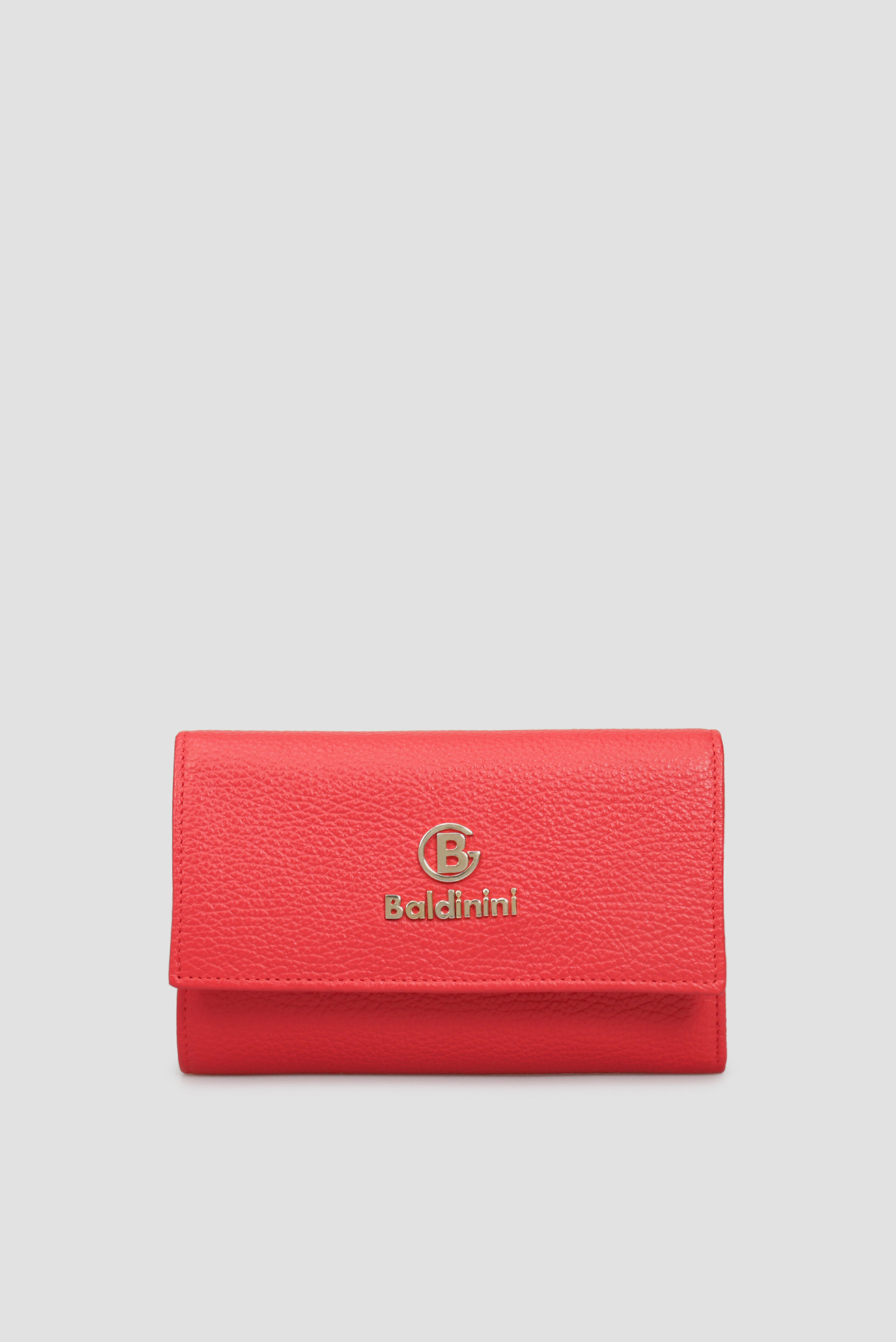 Женский красный кожаный кошелек Baldinini 870356ALCE;7000