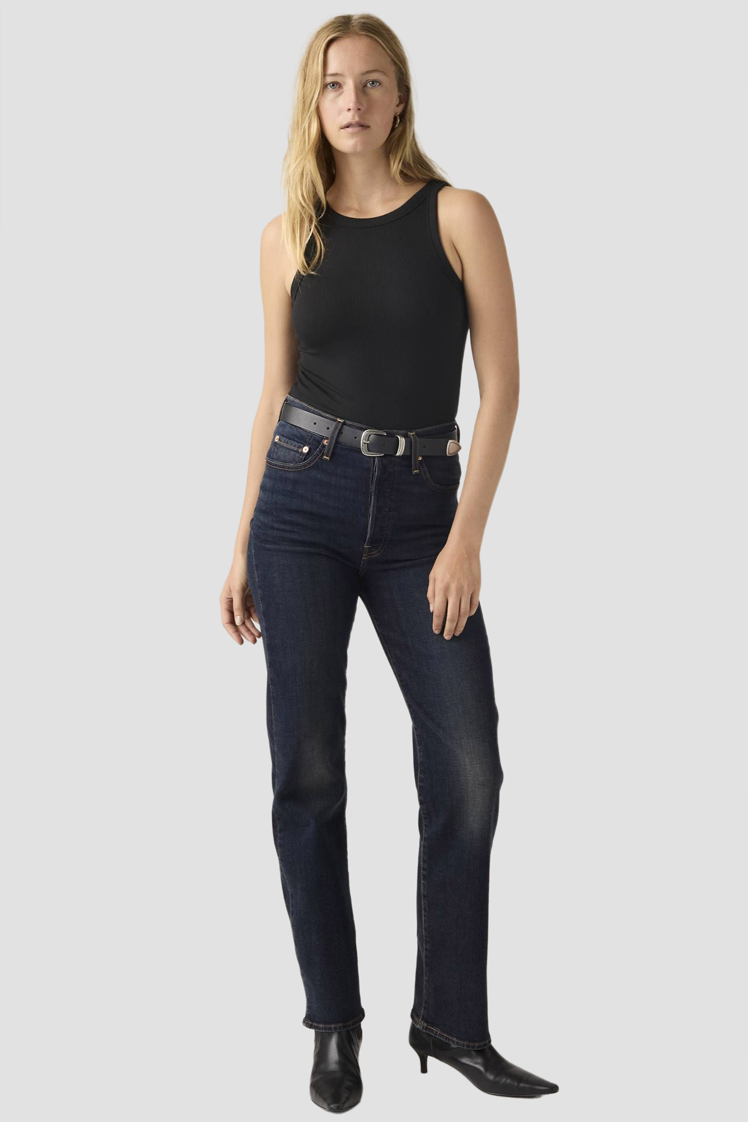 Жіночі темно-сині джинси Ribcage Levi’s® 79078;0062