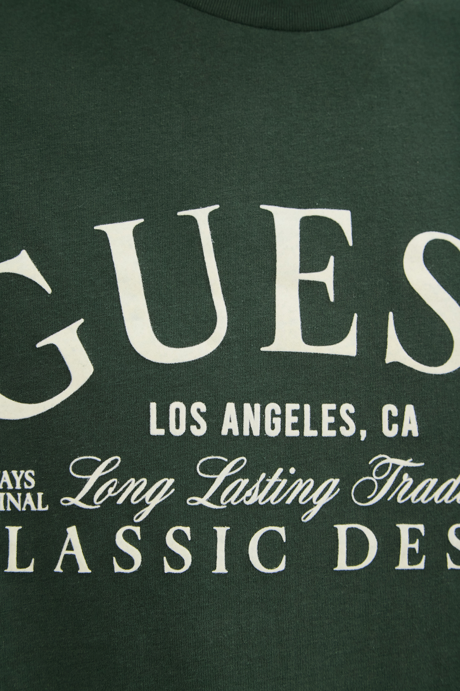 Мужская зеленая футболка Guess M5RI43.K9RM1;G8N1
