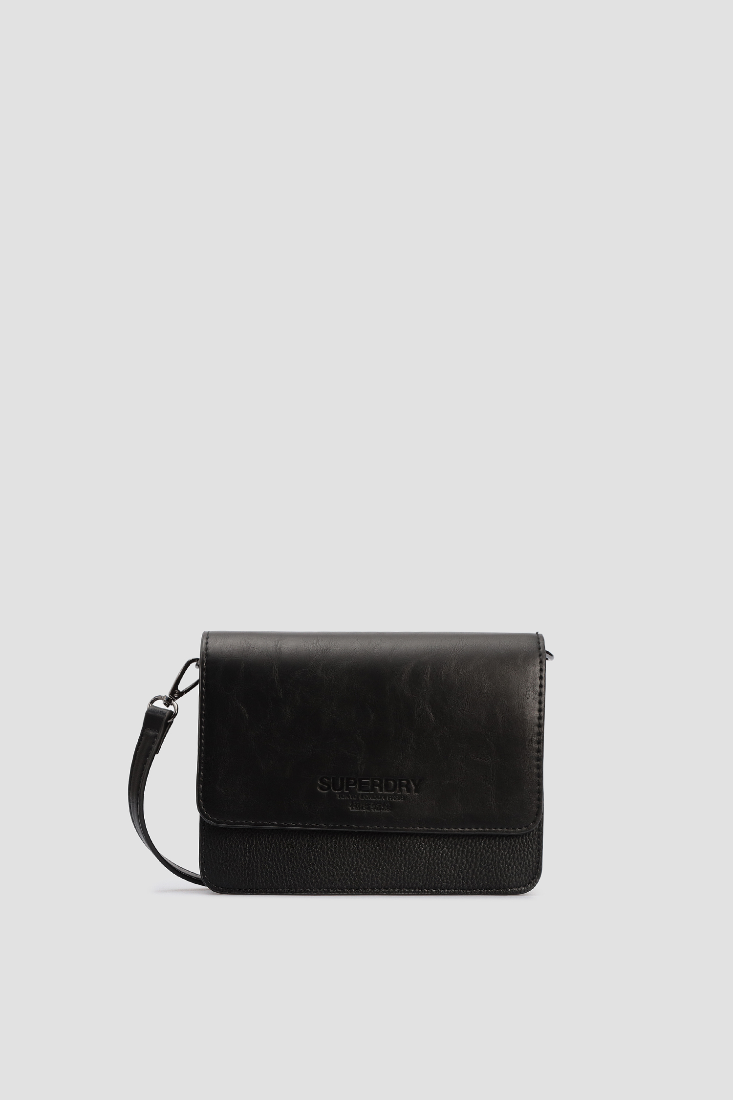 Черная сумка через плечо для девушек SuperDry W9110123A;02A