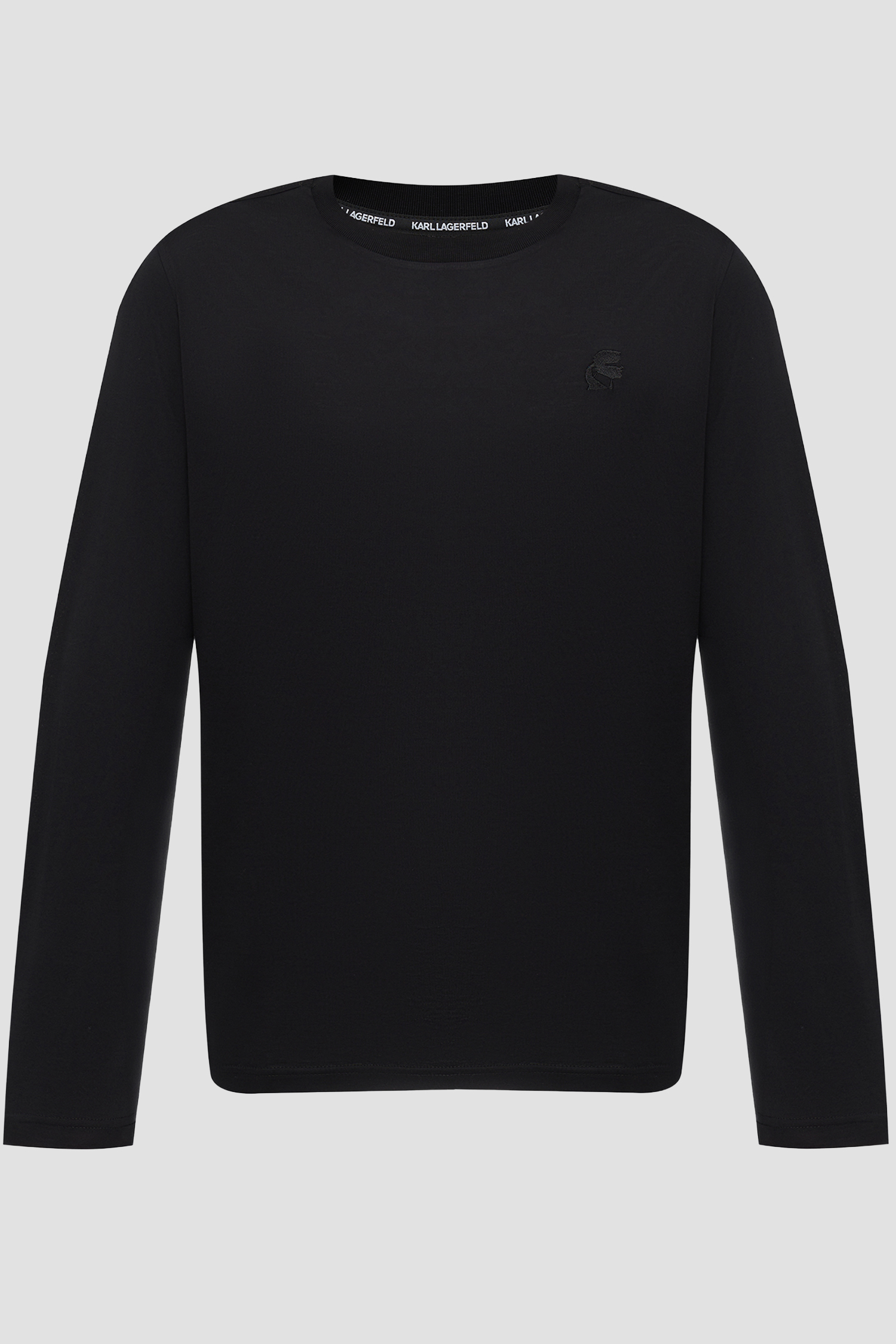 Мужской черный лонгслив Karl Lagerfeld 564200.755002;990