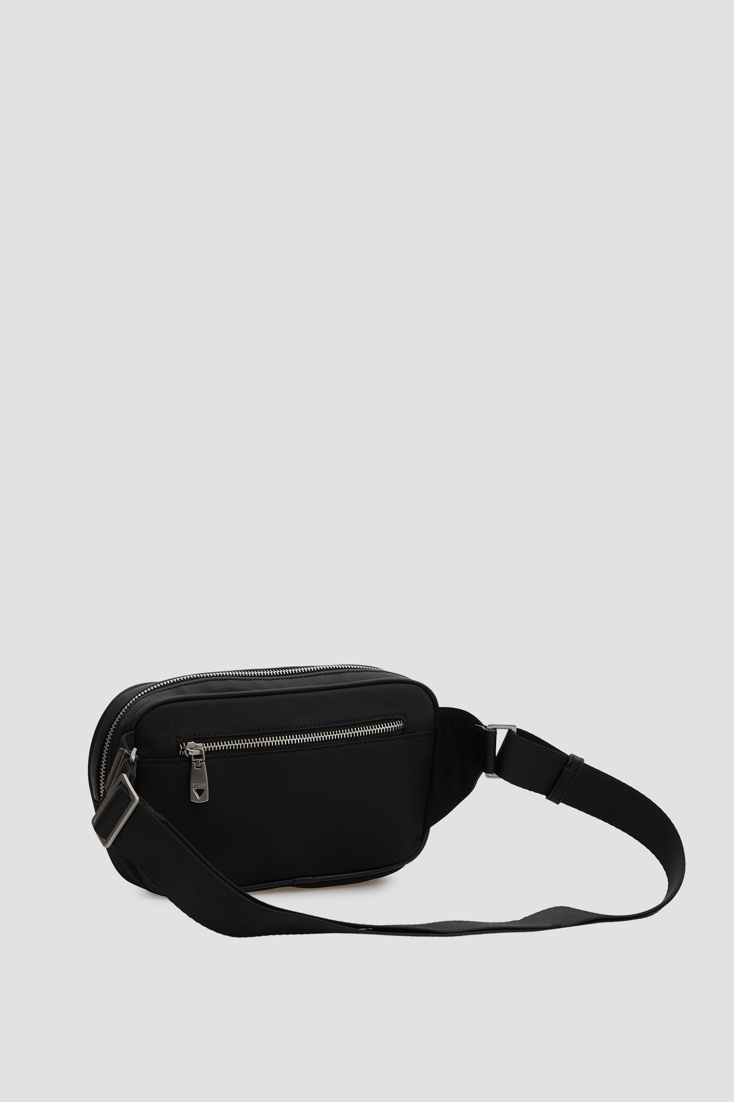 Чоловіча чорна поясна сумка Guess HMMINY.P6331;BLA